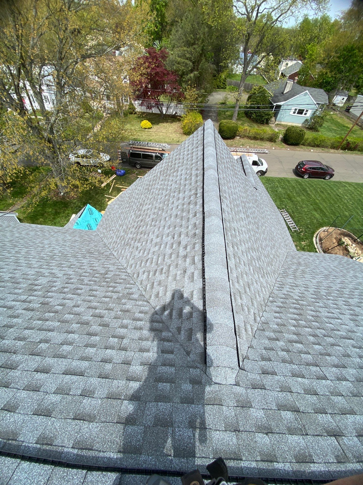 Norwalk DiGiorgi customer gets beautiful new roof! by DiGiorgi Roofing and Siding Inc