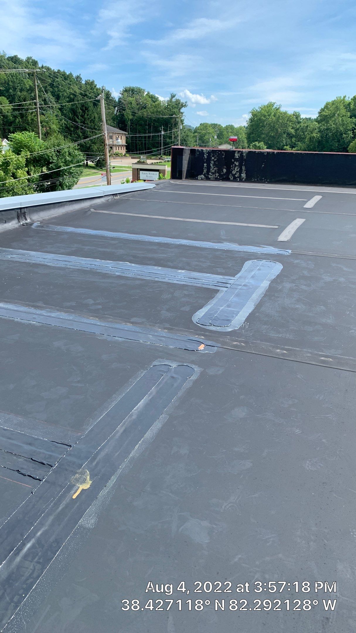 Commercial Roofing Repair using EPDM Roofing by Secure Construction Company Inc