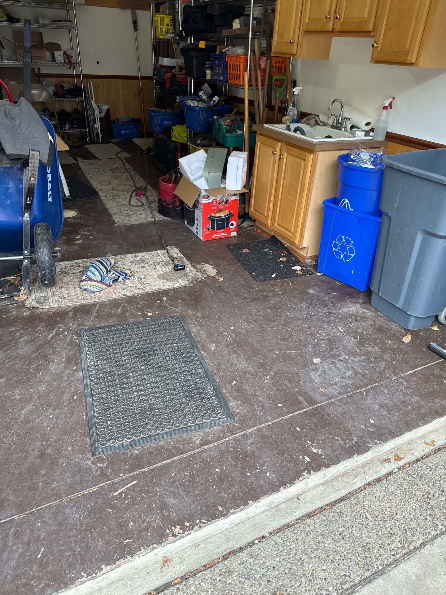 Garage Project in Canonsburg by Floors in a Day, Inc