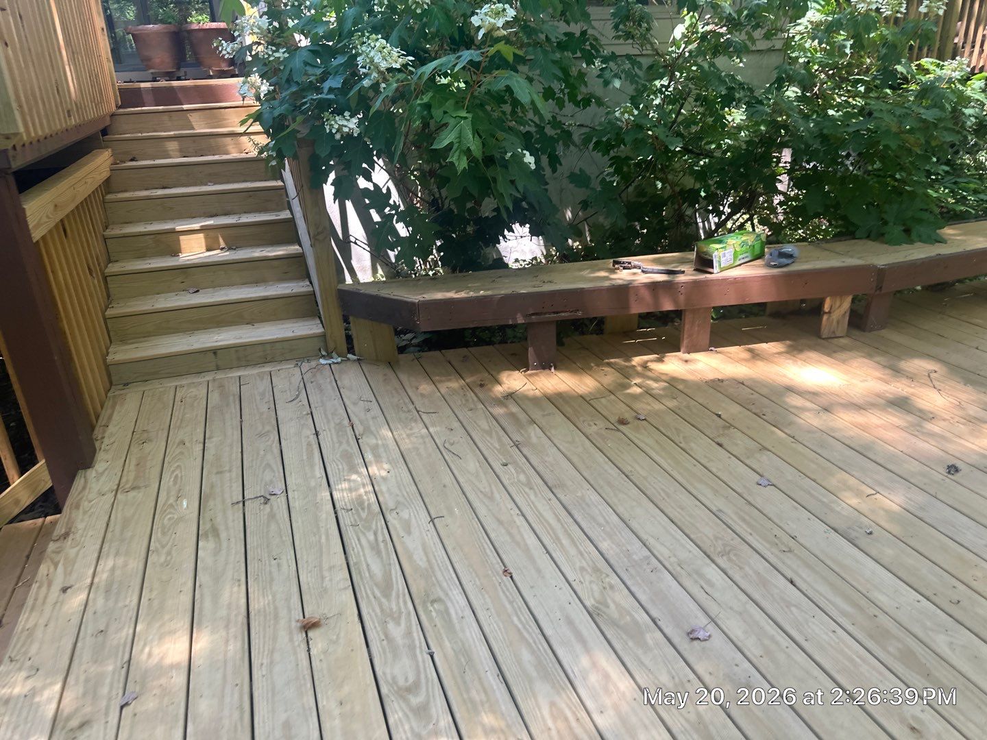 Deck using Wood Sealant by DuraSeal