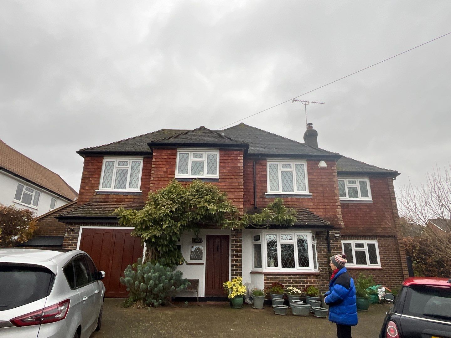 Roof Clean  - Moss Removal - Gutter Clean using Honda 15lpm Low Pressure Washing Machine by Ges Exterior Cleaning ltd
