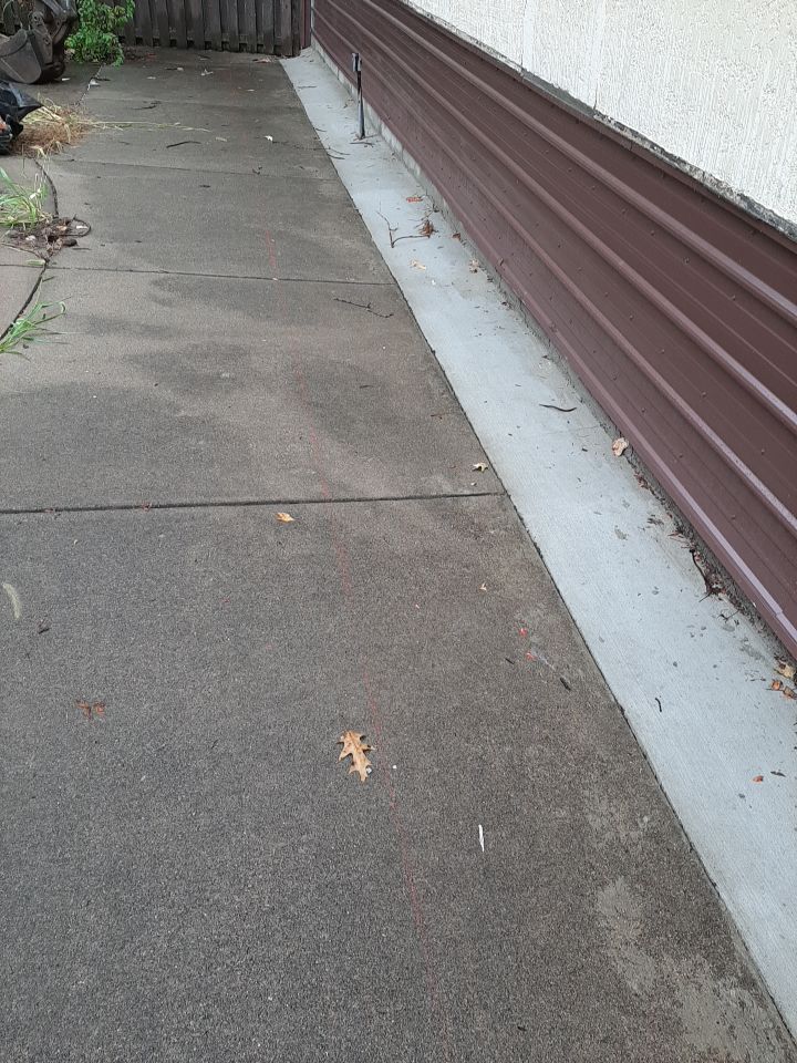 Exterior Deep Waterproofing System with Wall Push Back and Steel Beams Reinforcement by Toledo Basement Repair