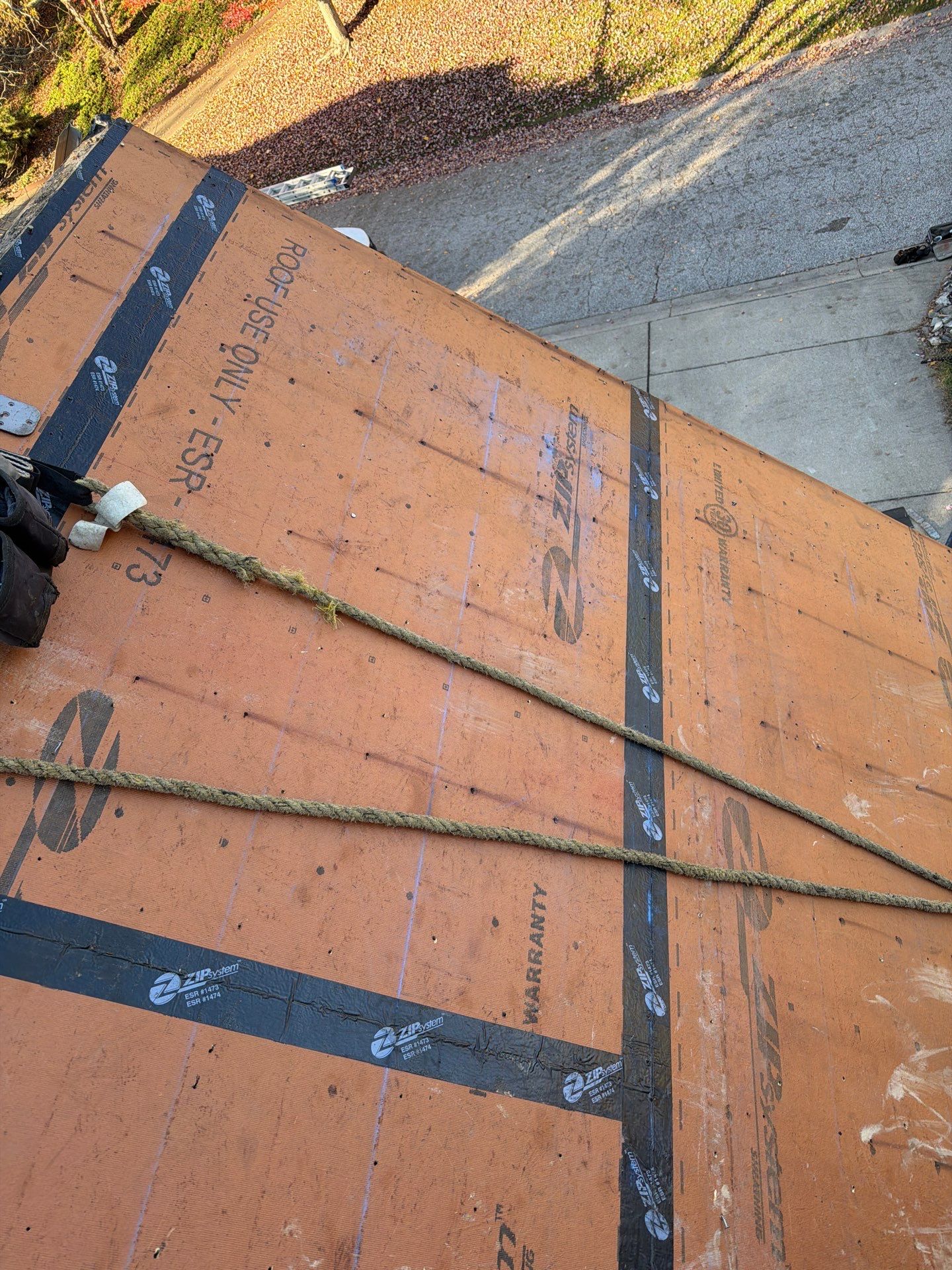 Residential Roofing Installation using GAF Timberline HDZ Charcoal by Rainstoppers Roofing