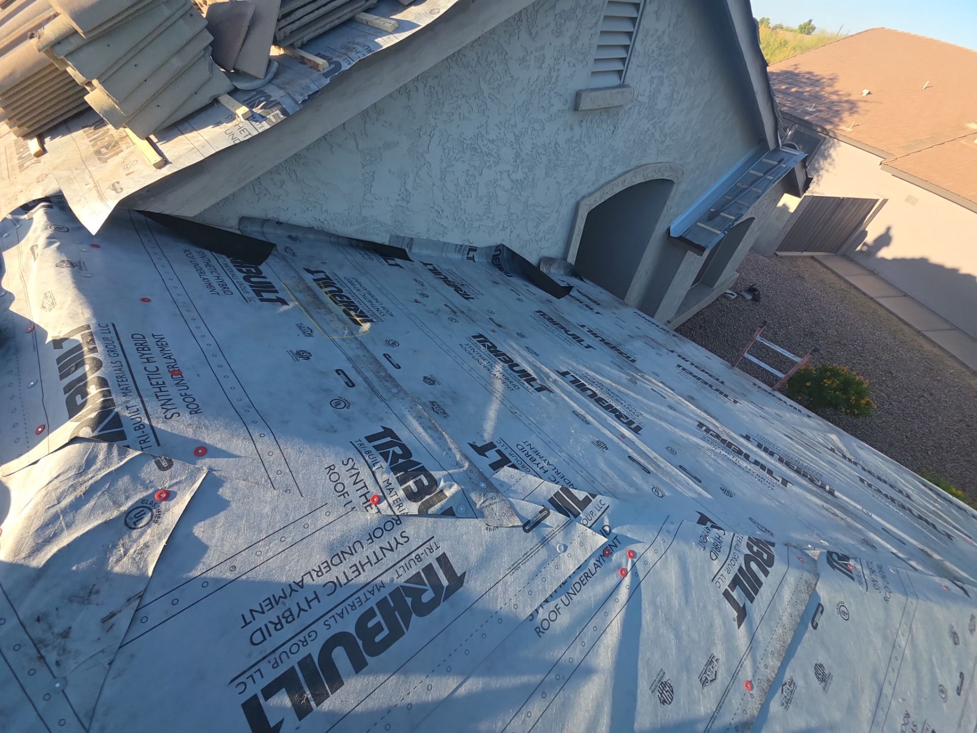 Tile reset in Gold Canyon, AZ by Weather-Tite Roofing