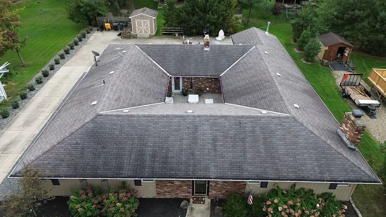 Atlas Pinnacle, Color, Black Shadow, Drip Edge, Color, Black by Eagle Eye Roofing