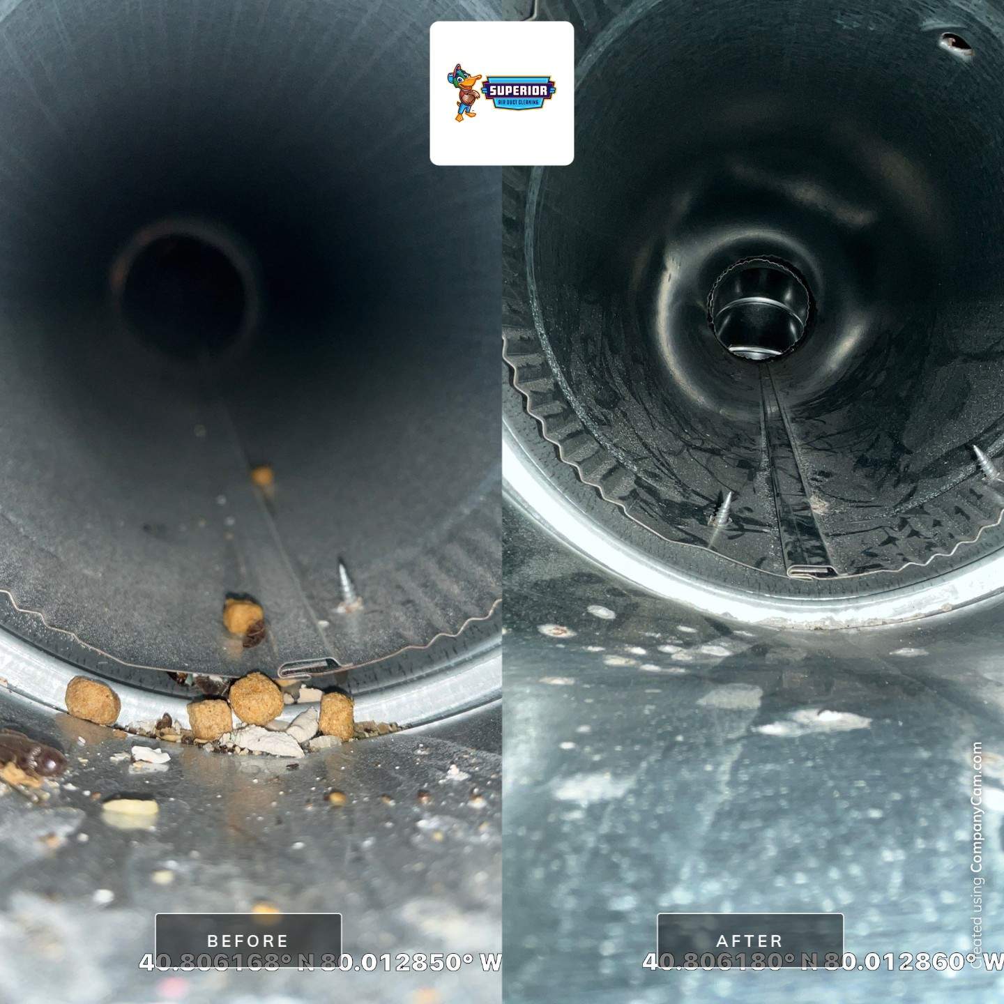 Air Duct Cleaning With a Vacuum Truck in Evans City, PA by Superior Air Duct Cleaning
