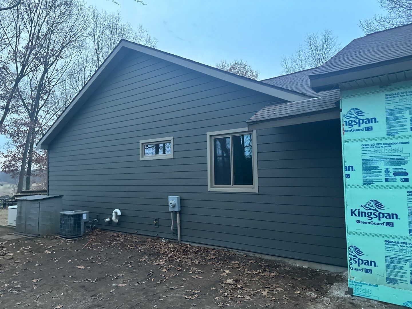 Siding Replacement using Alside S7 Cedar Mill Grain Composite by 180 Contractors