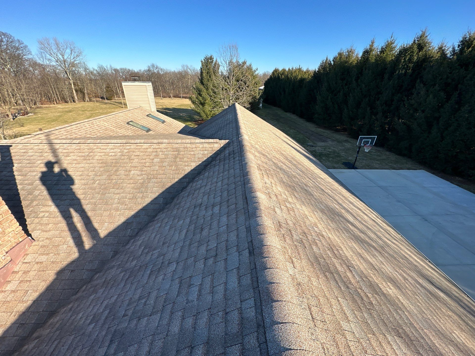 Residential Roofing Installation using Williamsburg Grey Duration Shingles by WIW Enterprises Inc