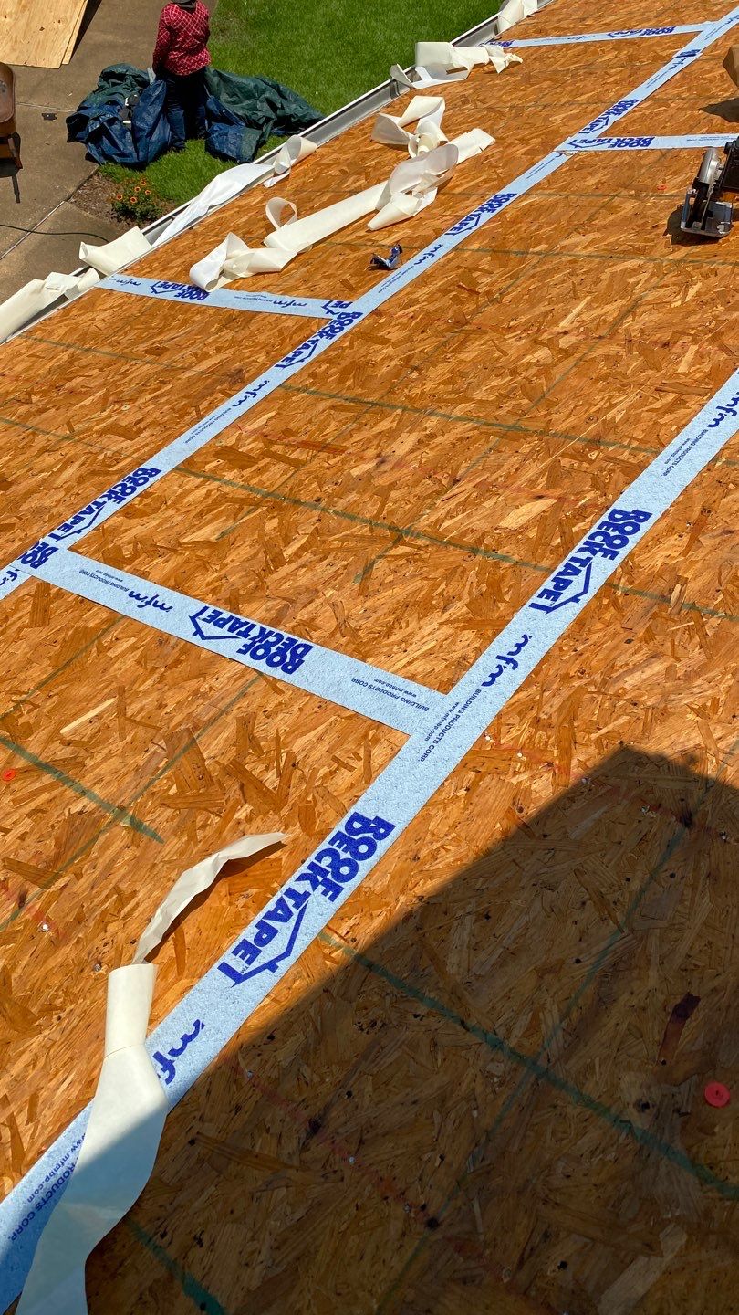 Residential Roofing Repair using Roof Replacement by American Roofing & Construction LLC