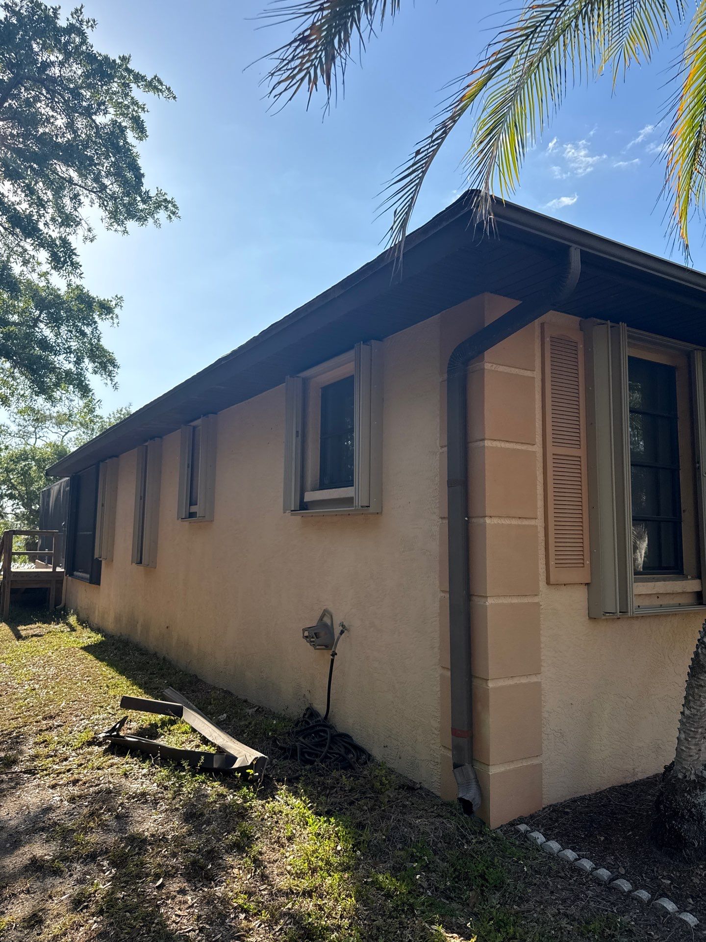 Gutter & Soffit Project in Englewood, FL by Gutter Professors