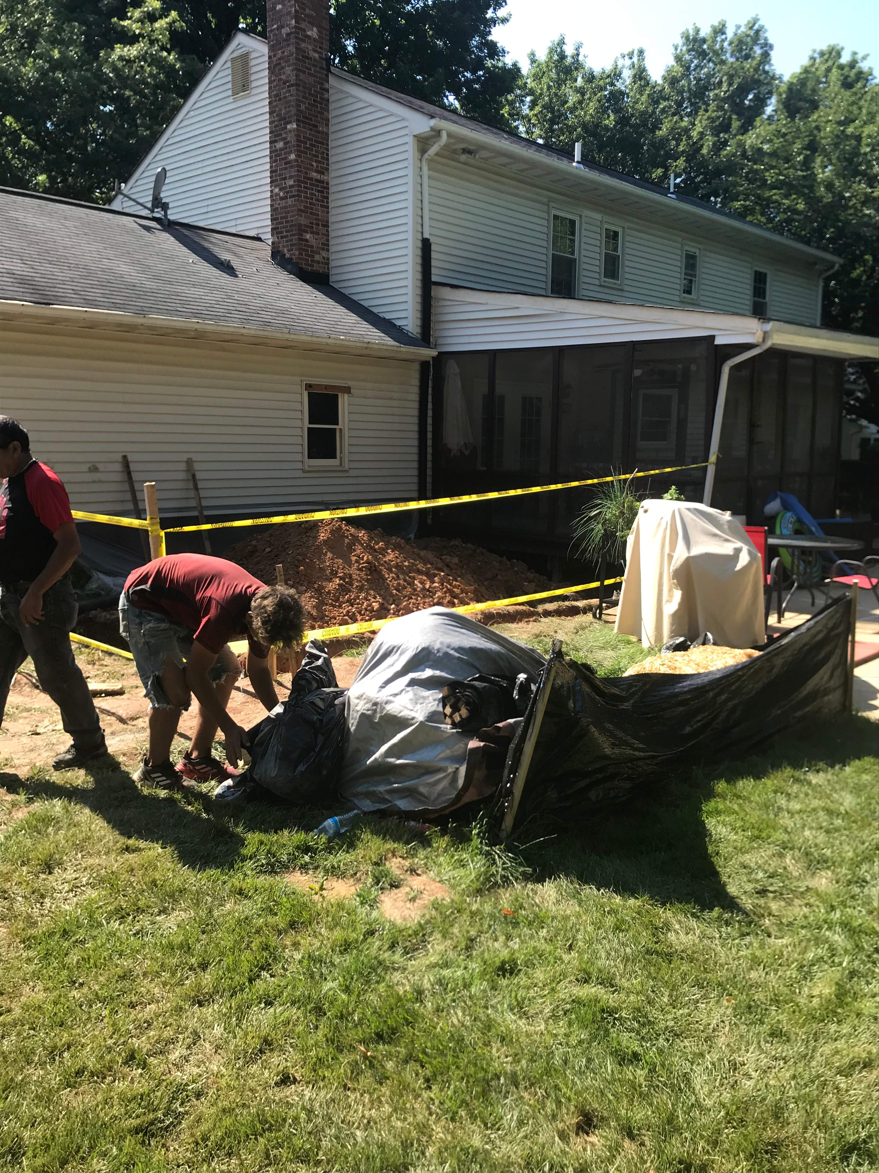laundry and Cabana bath addition, Vienna, VA by Fairfax Contractors, LLC