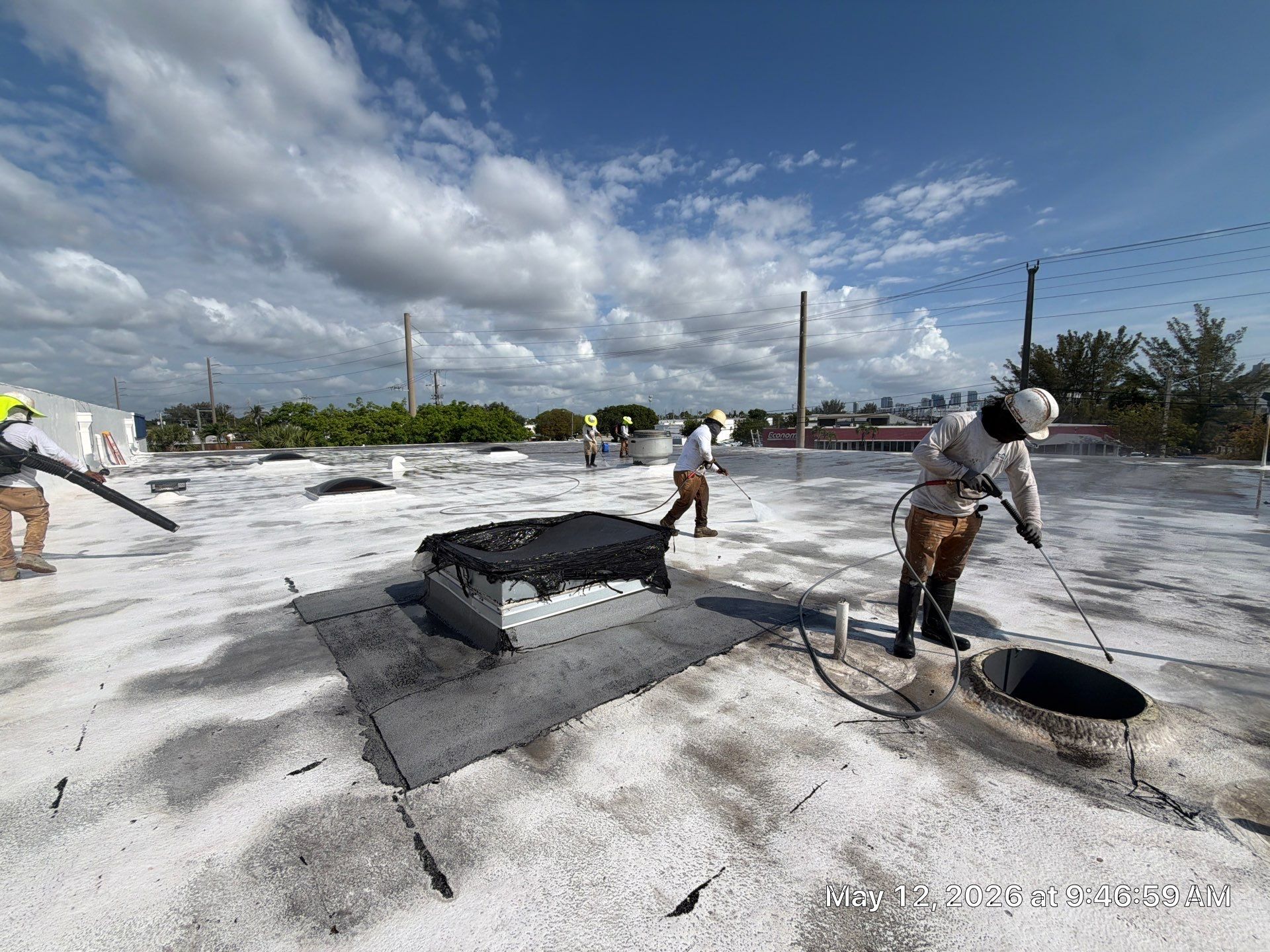 Fort Lauderdale Commercial Roof Restoration and Reflective Coating Installation by Roof King LLC