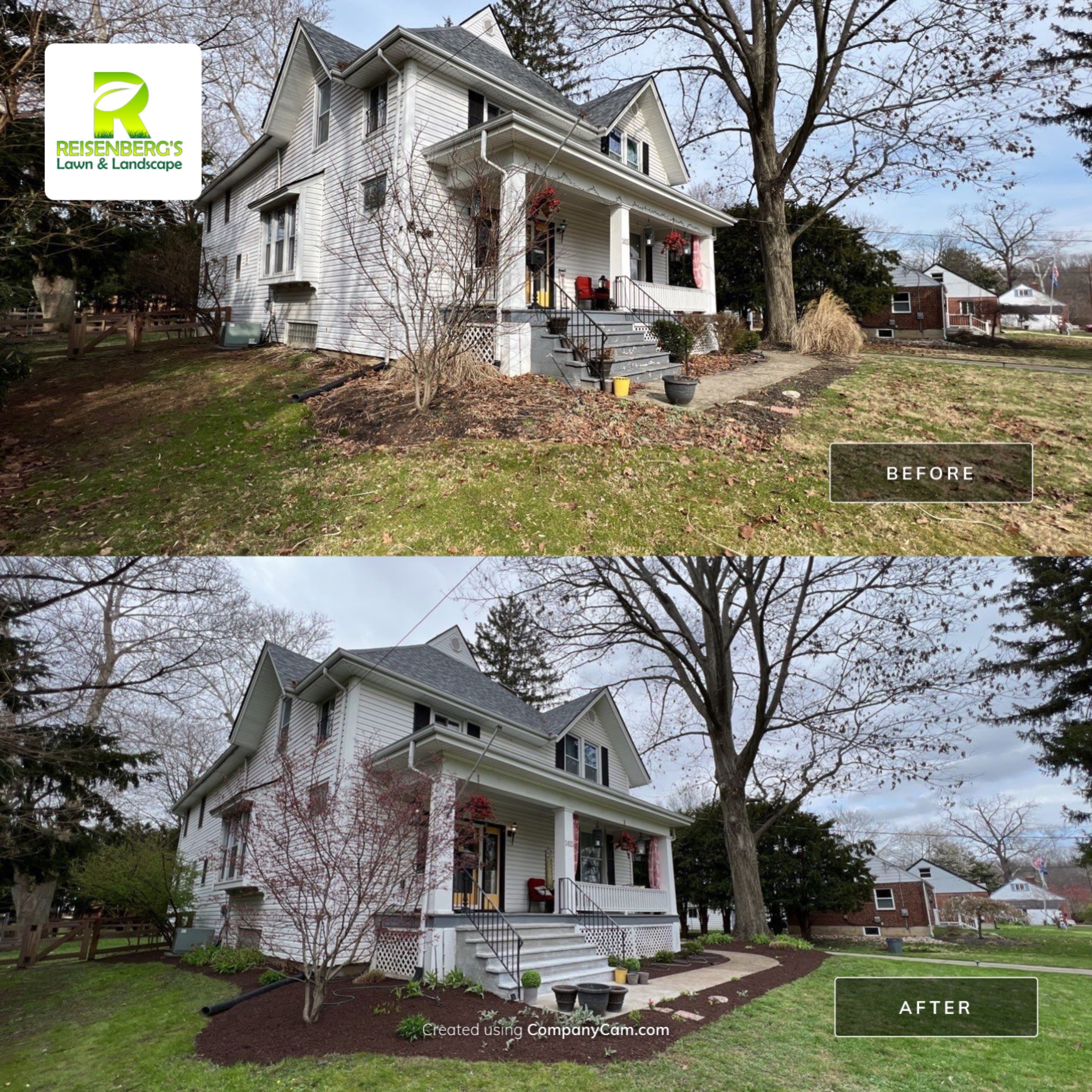 Spring Clean Up, Edge, & Mulch  by Reisenberg’s Lawn & Landscape, LLC
