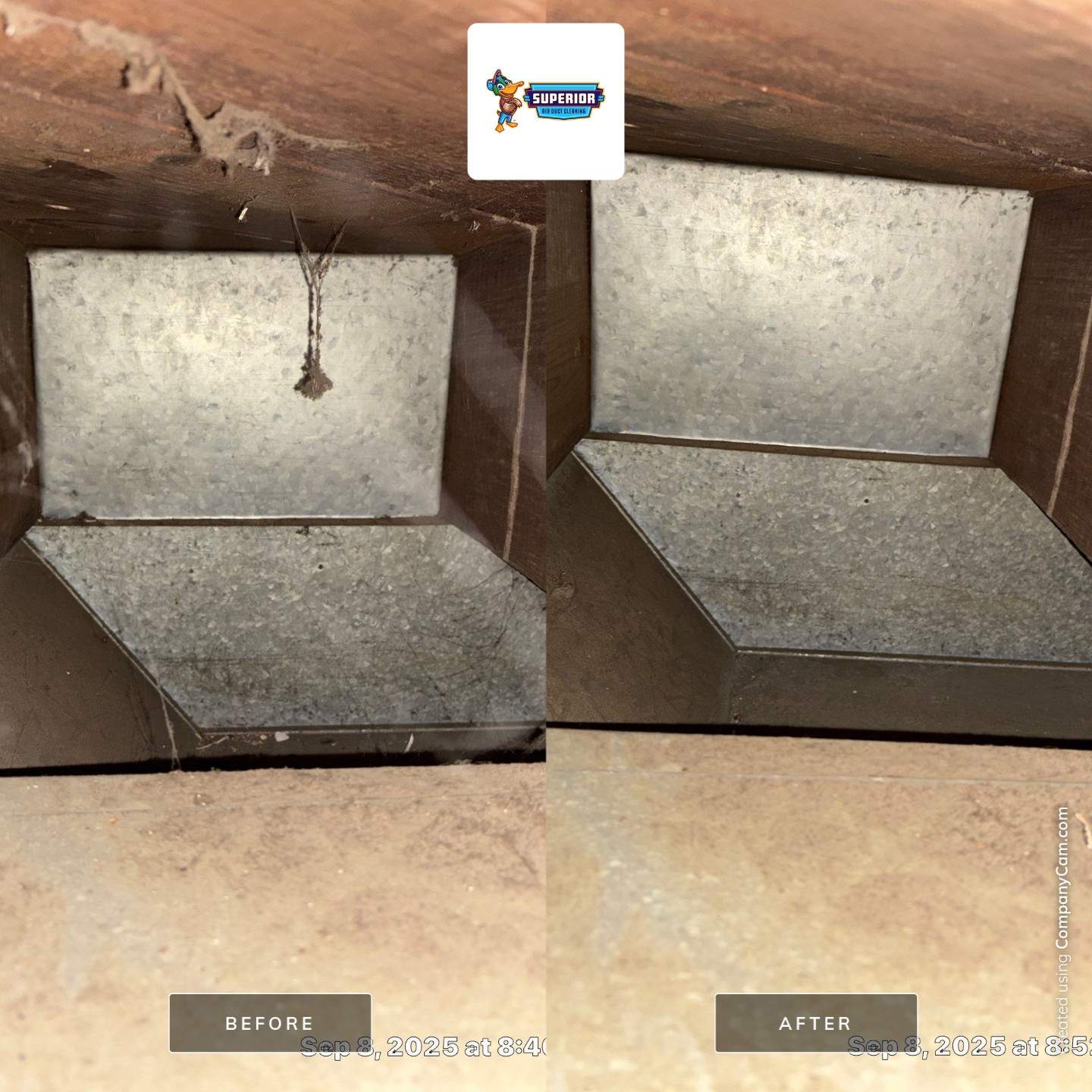 Air Duct Cleaning With a Vacuum Truck in Youngstown, OH by Superior Air Duct Cleaning