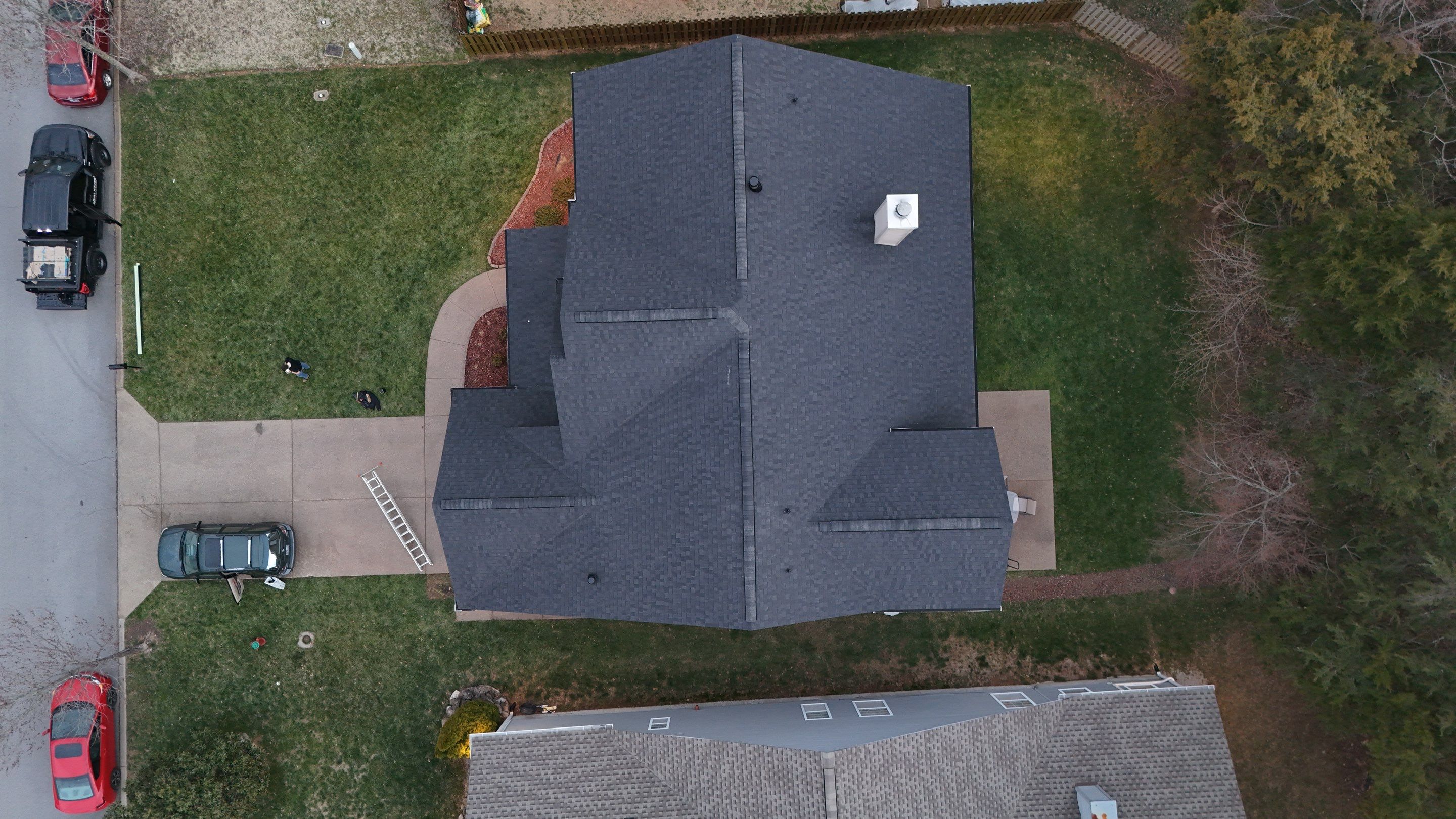 Charcoal Black Re-Roof by Royal House LLC
