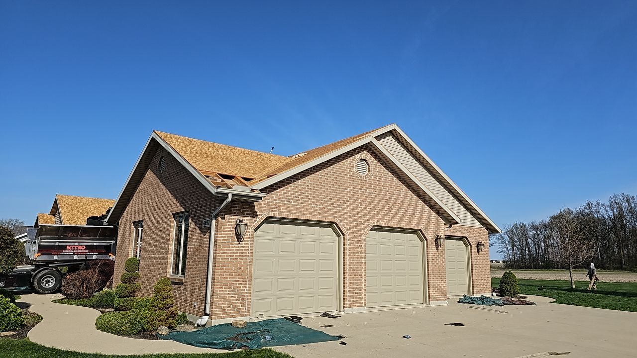 Residential Roofing Installation using GAF Timberline HDZ Mission Brown by Nitro Roofing and Construction