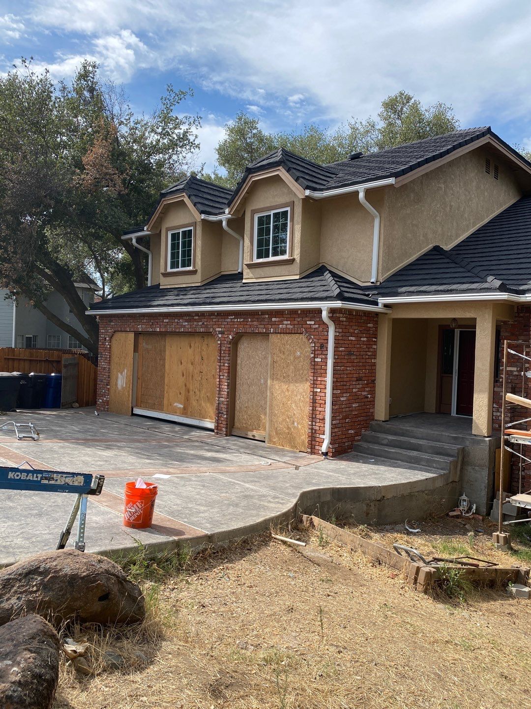 Gutter Installation using Englert LeafGuard Gutters by Byers Enterprises 