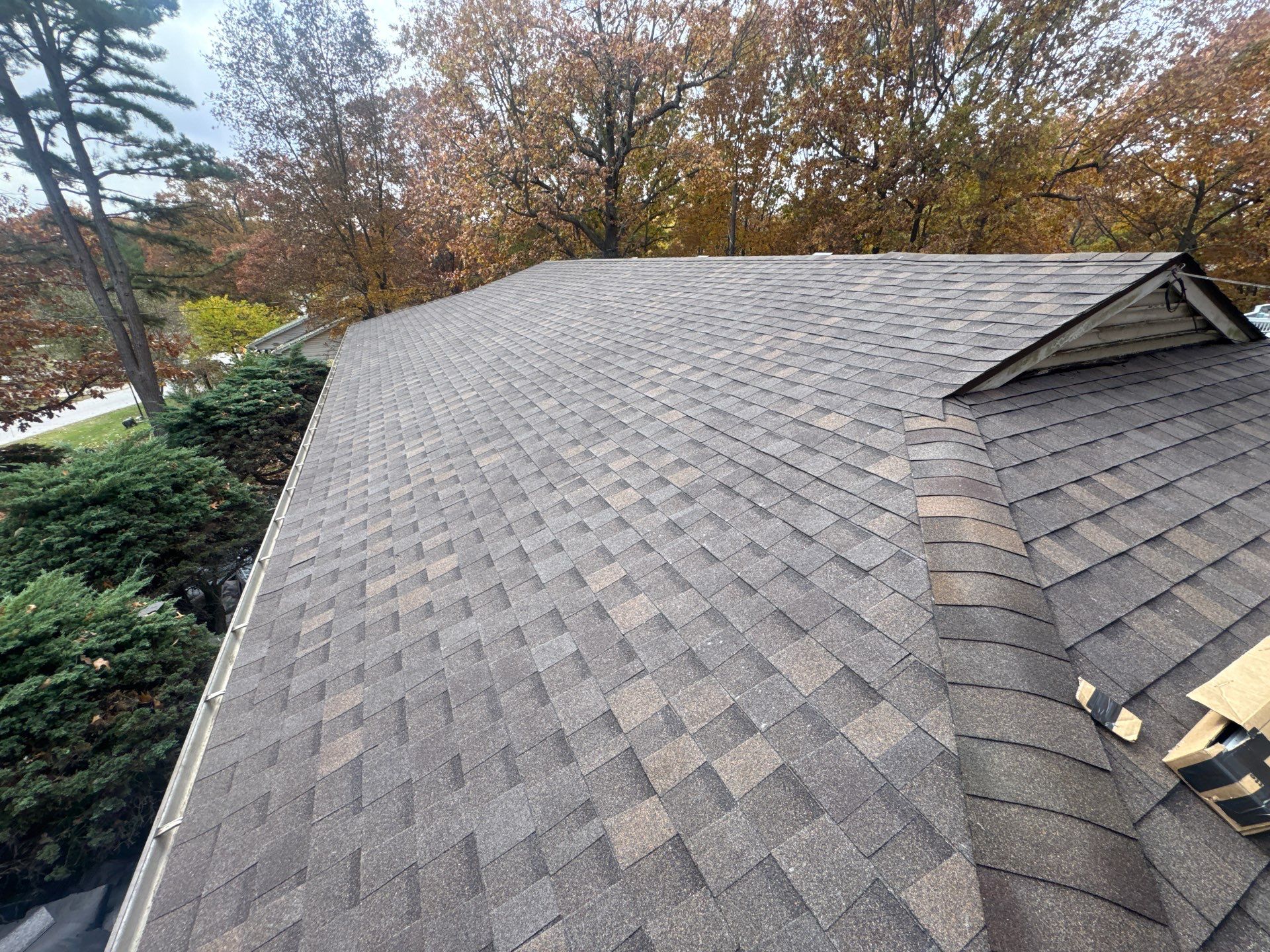 Multi Structure Residential Roofing & Gutter Guards Install  by Titan Commercial & Residential Roofing 