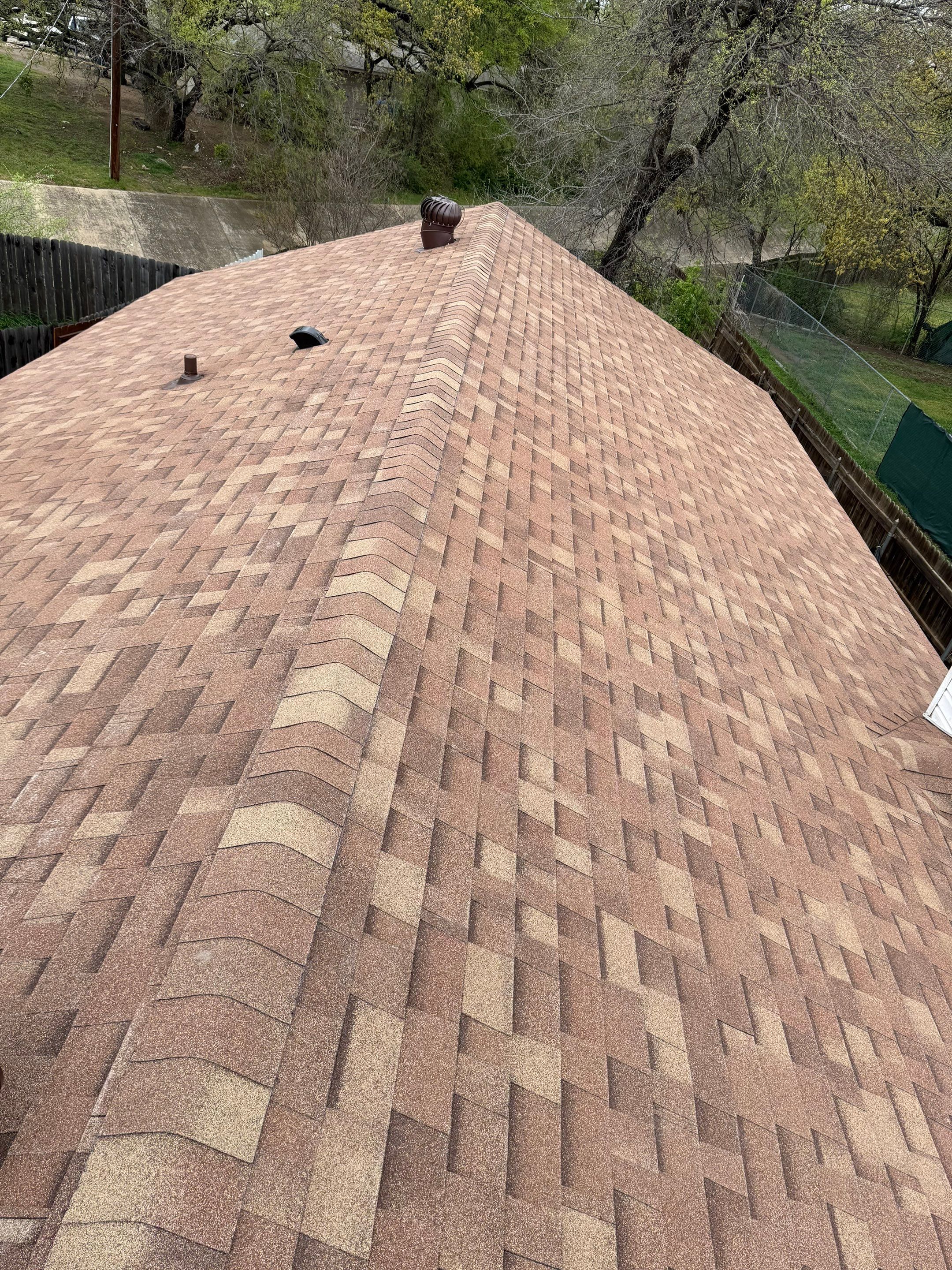 Residential Roofing Installation using Malarkey Highlander Sienna Blend by OneSource Roofing and Restoration