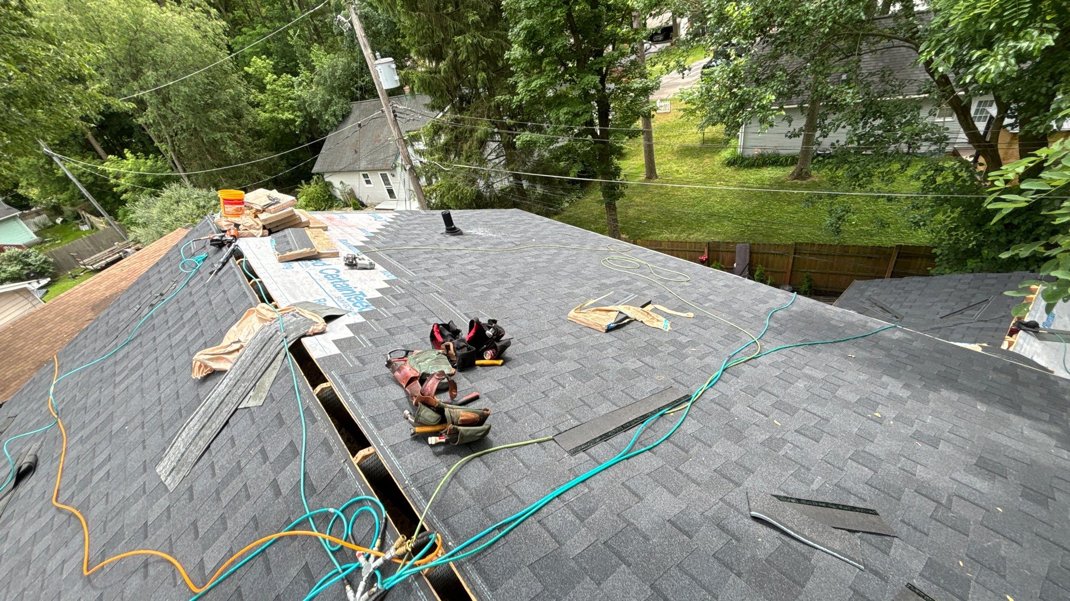 Roof Replacement using CertainTeed Landmark by 180 Contractors