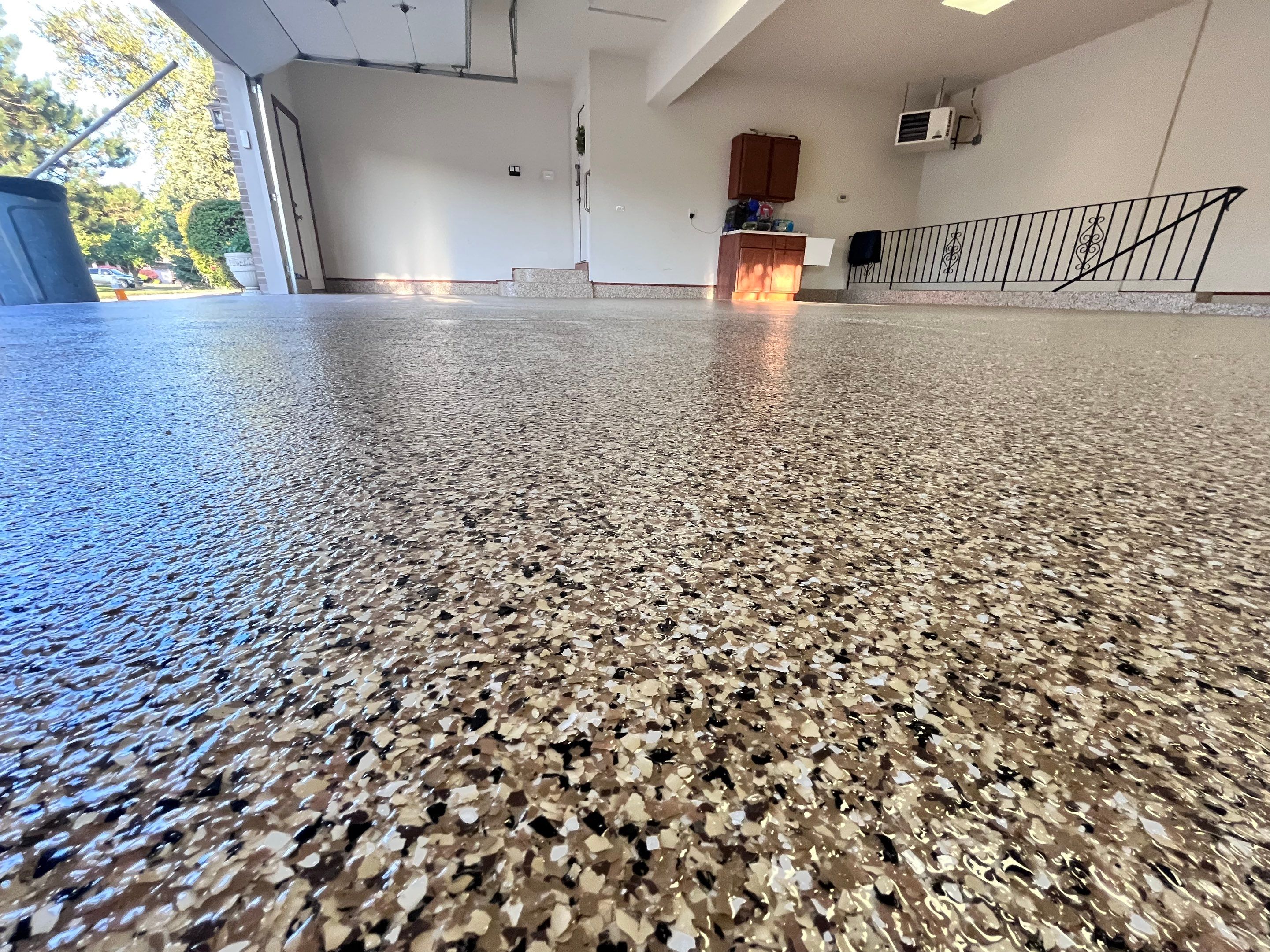 Outback Garage Floor Coating  by Level 10 Coatings