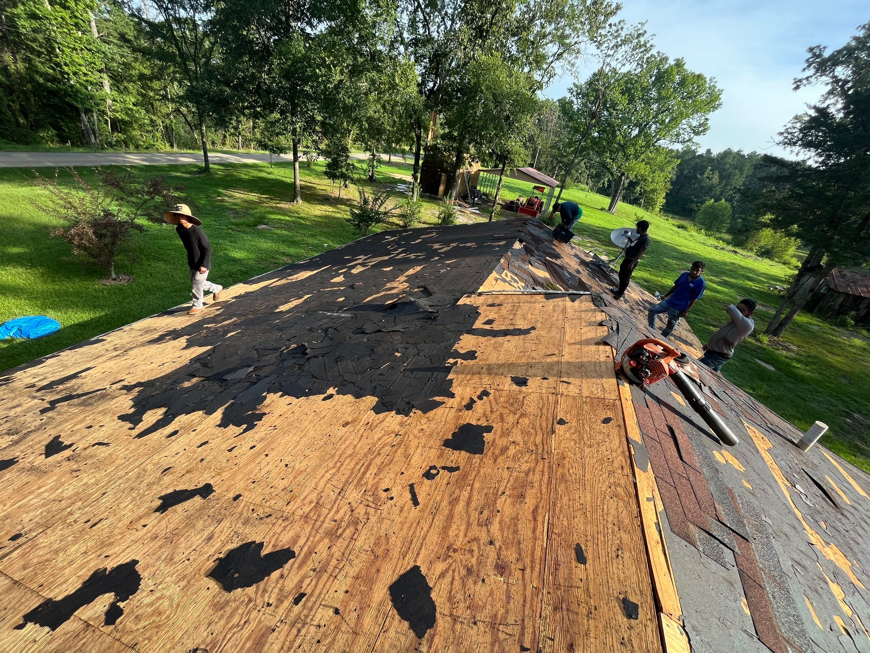 Residential Metal Roof Replacement using Reed's Metals by Hostetler Roofing