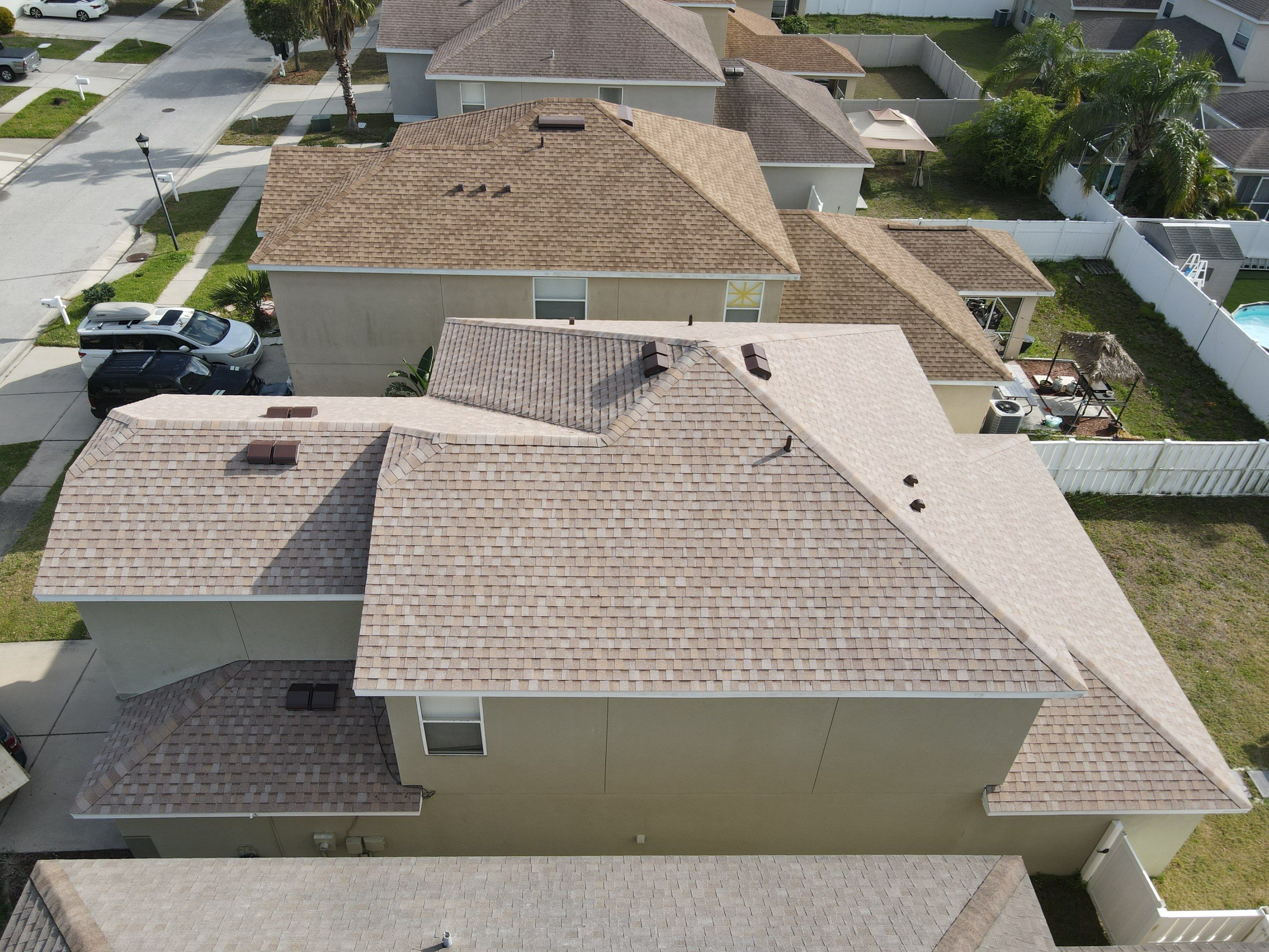 Roof Replacement in Gibsonton FL. by Steadfast Roofing 