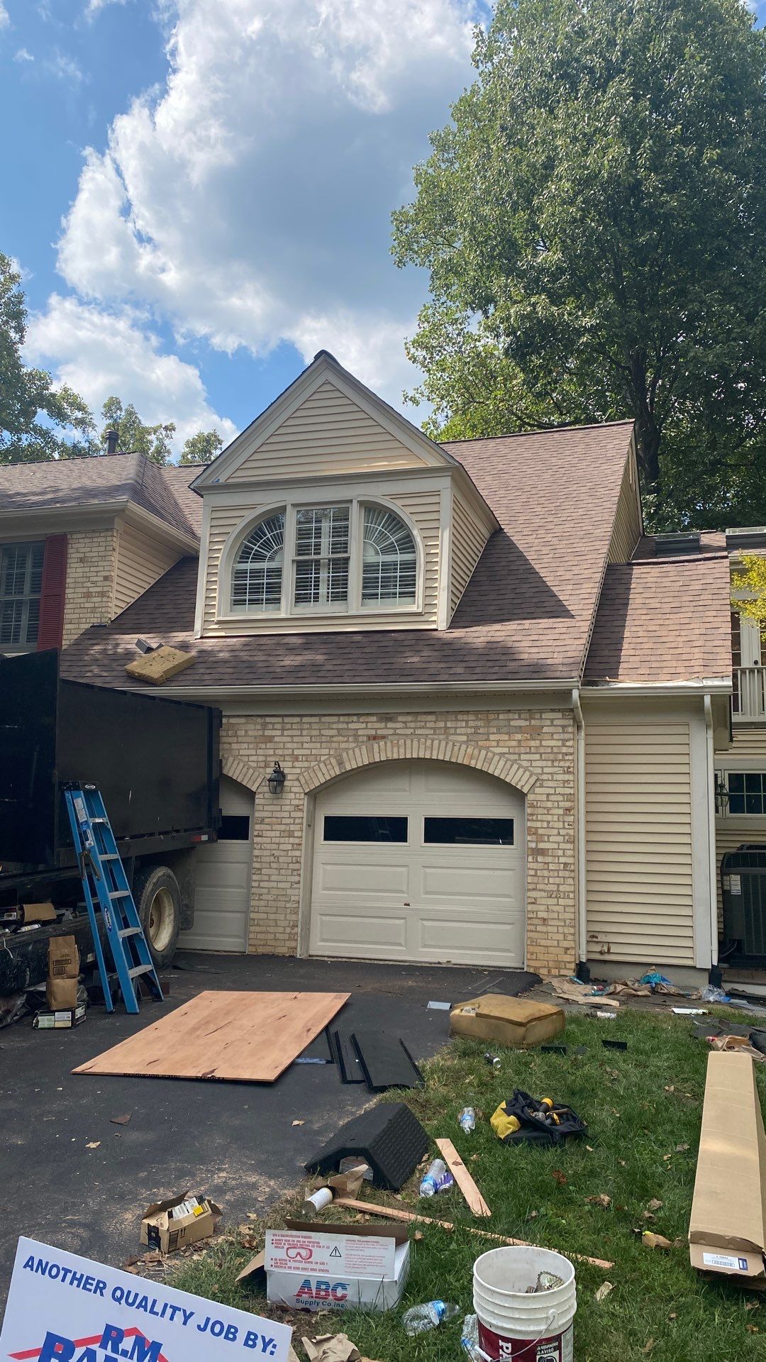 Vienna: Residential Roof Replacement with CertainTeed Landmark Designer Shingles in Burnt Sienna by RM Banning, Inc.