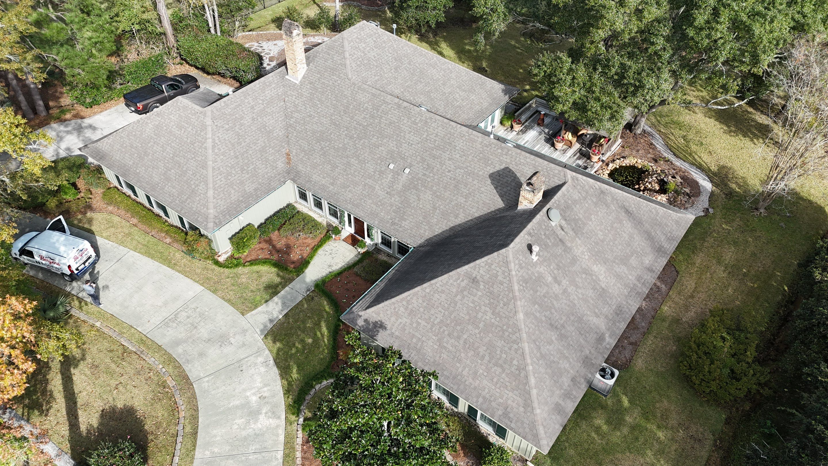 IBHS Fortified Residential Roofing Installation using Owens Corning Duration Estate Gray Asphalt Shingles by Bergens Roofing