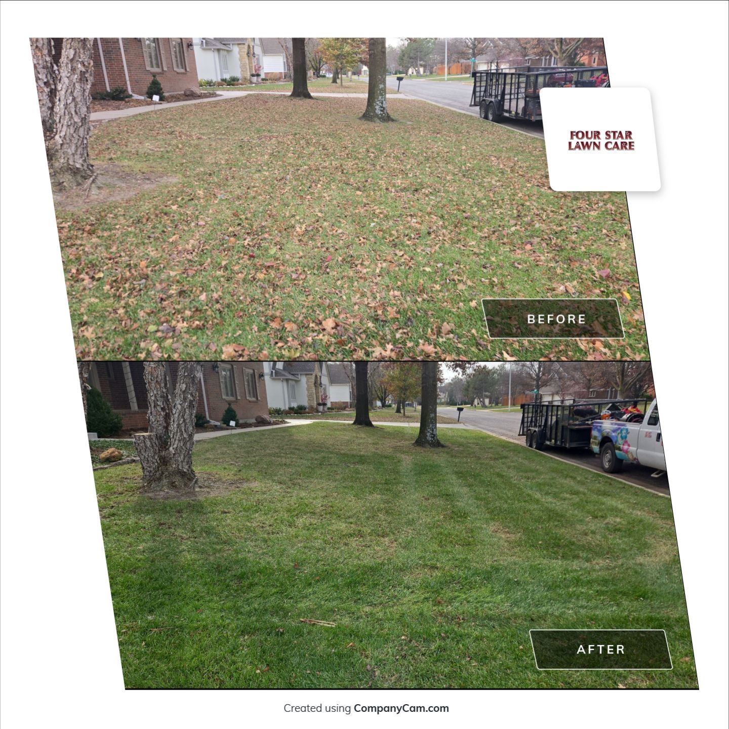 Project in Wichita by Four Star Lawn Care