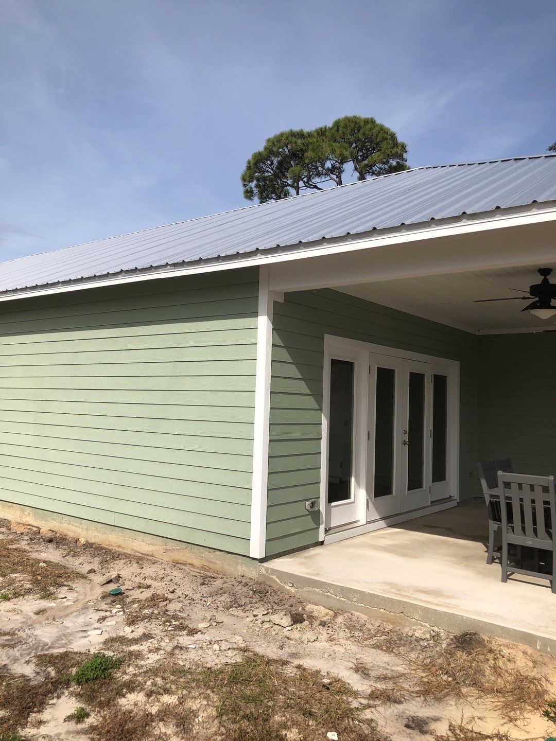 White K-Style Gutter Installation by Gutter Professors