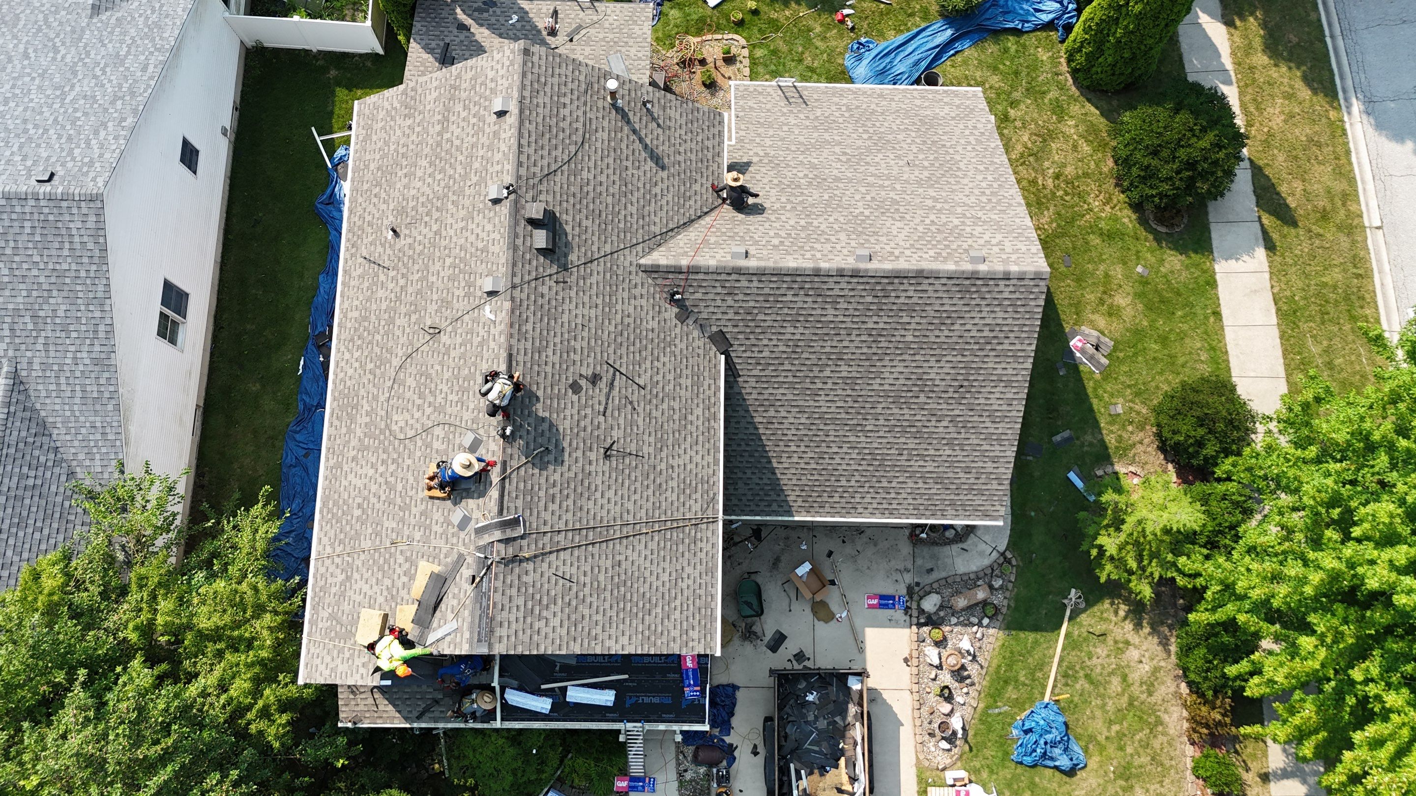 GAF Timberline HDZ Weathered Wood by Optimal Home Improvement 