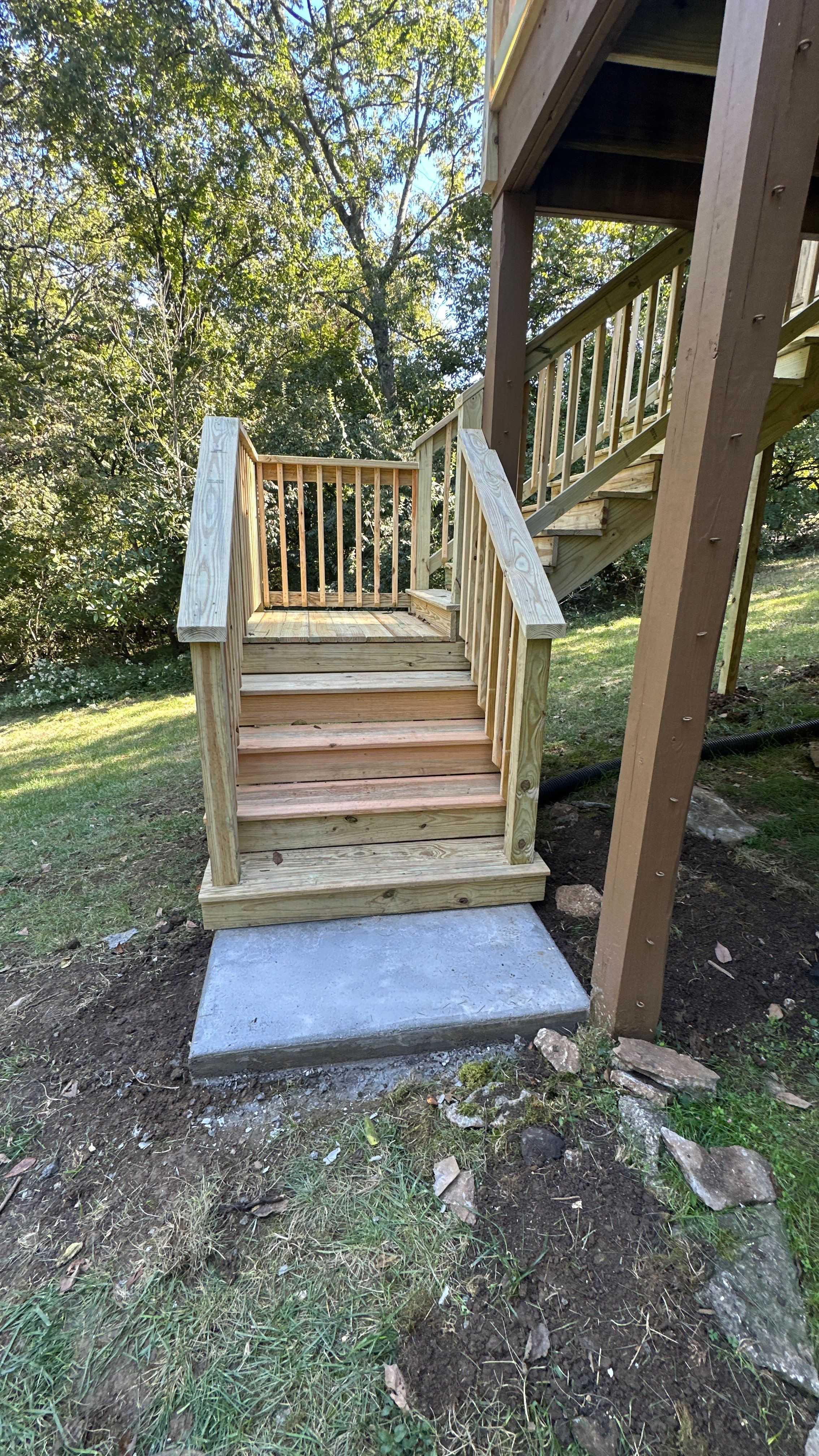 Deck Build in Nashville by Music City Improvements