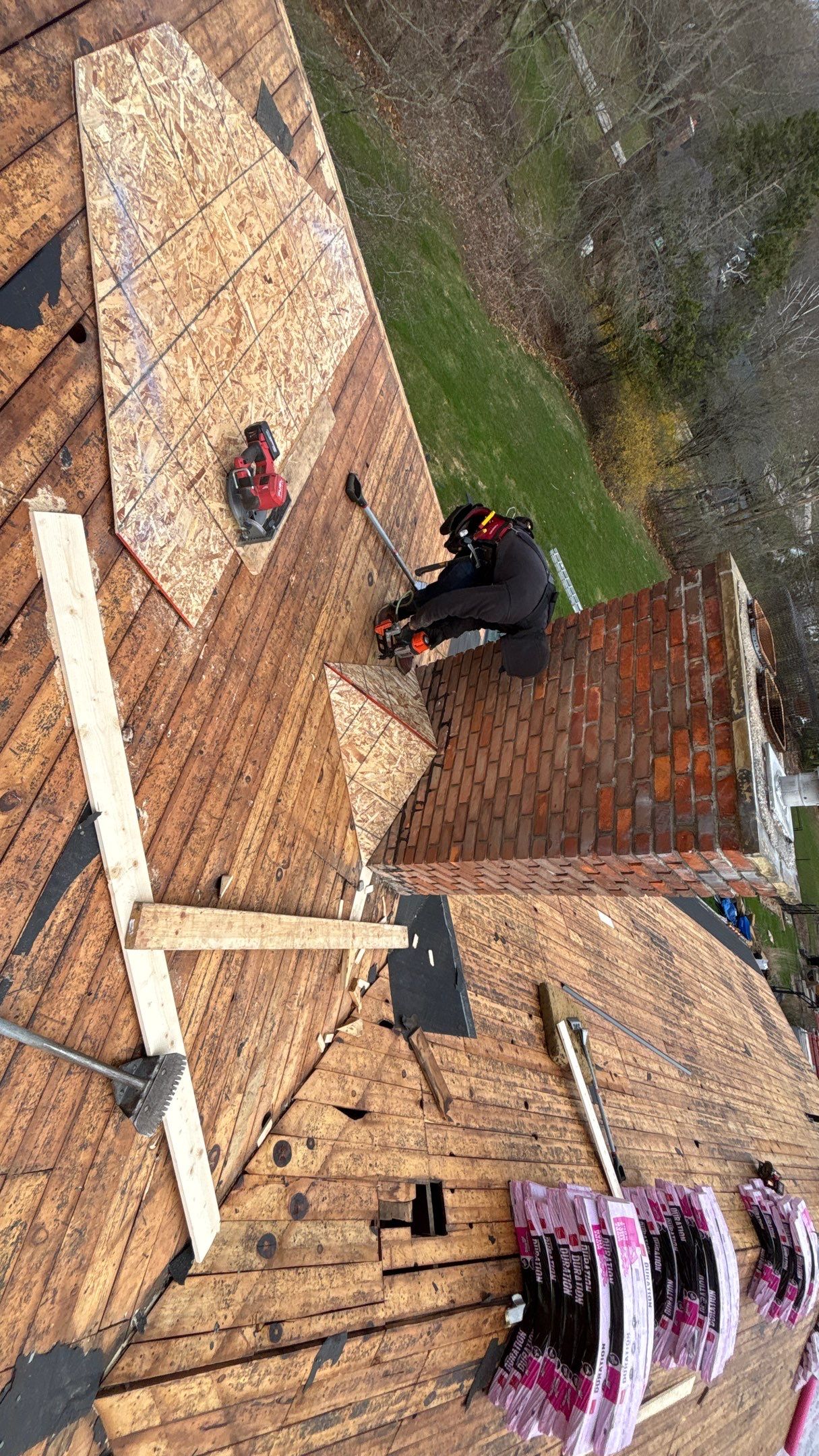 Roof Replacement using Owens Corning Williamsburg Gray by 180 Contractors