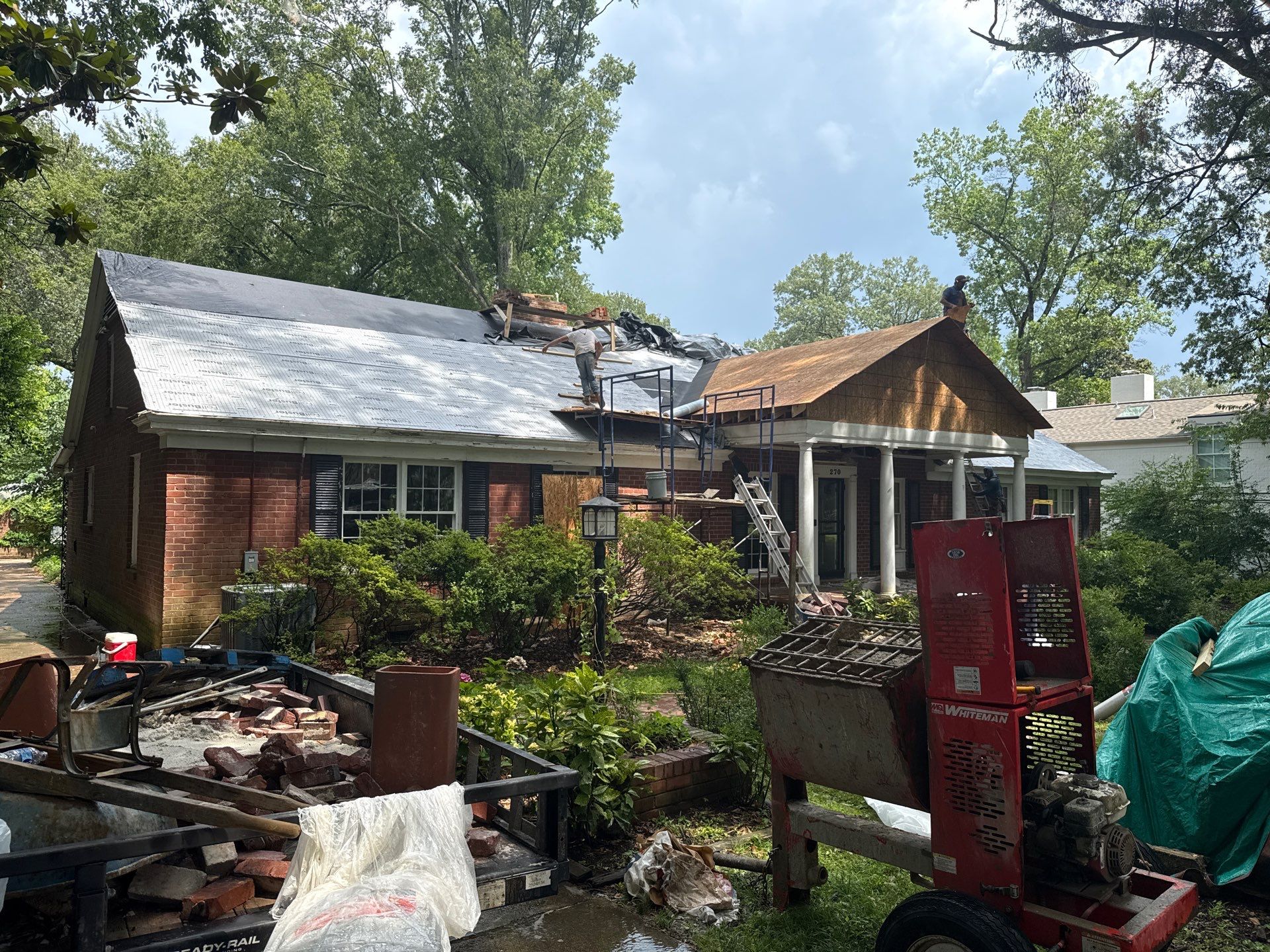 Structural Restoration and Asphalt Shingle Roof Replacement with Interior Repairs in East Memphis by Revival Roofing Services