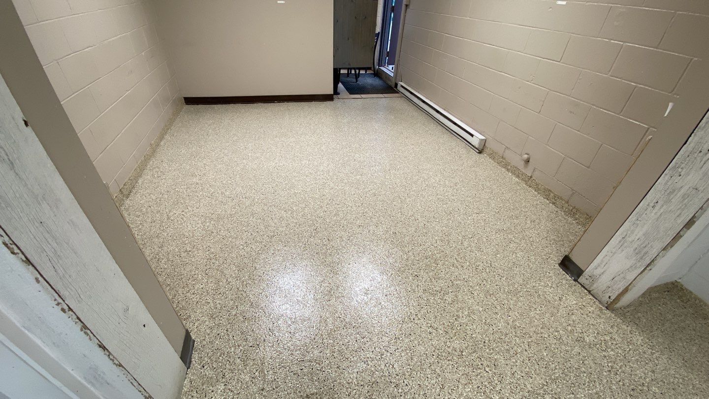 Commercial Space using Driftwood by Your1DayFloor.com