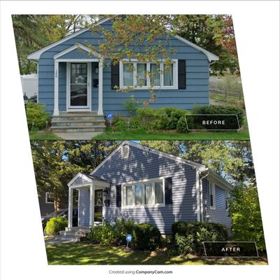 Siding Installation using Certainteed Mainstreet Monogram Siding - D4 - Flagstone