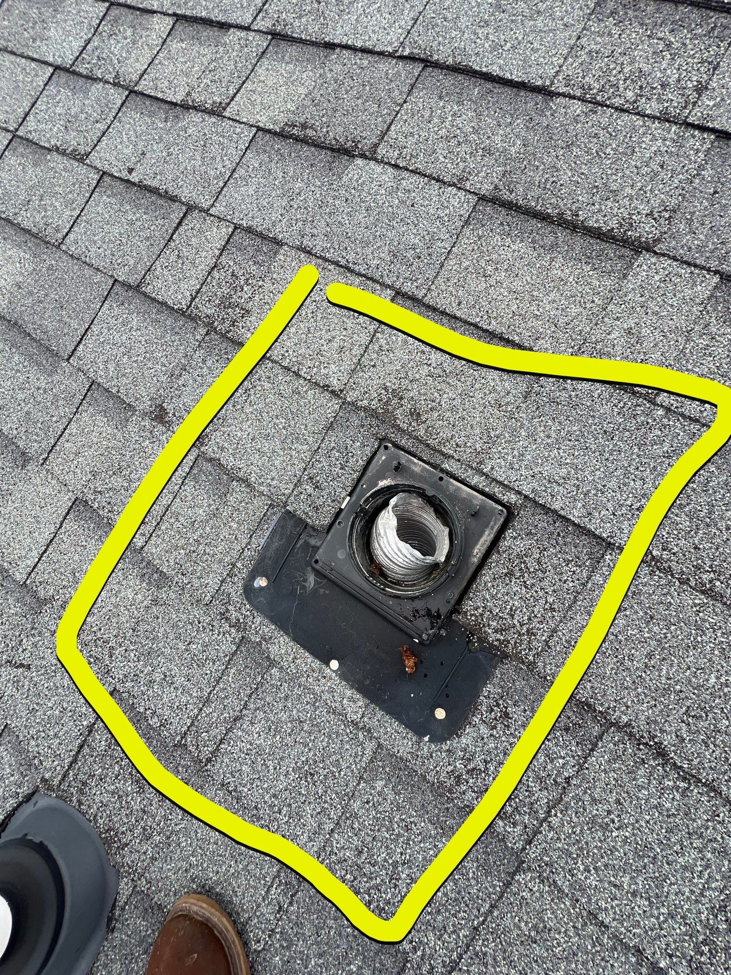 Hail Damage using Owen's Corning Duration (Lifetime) Shingles by Roof Repair Services LLC