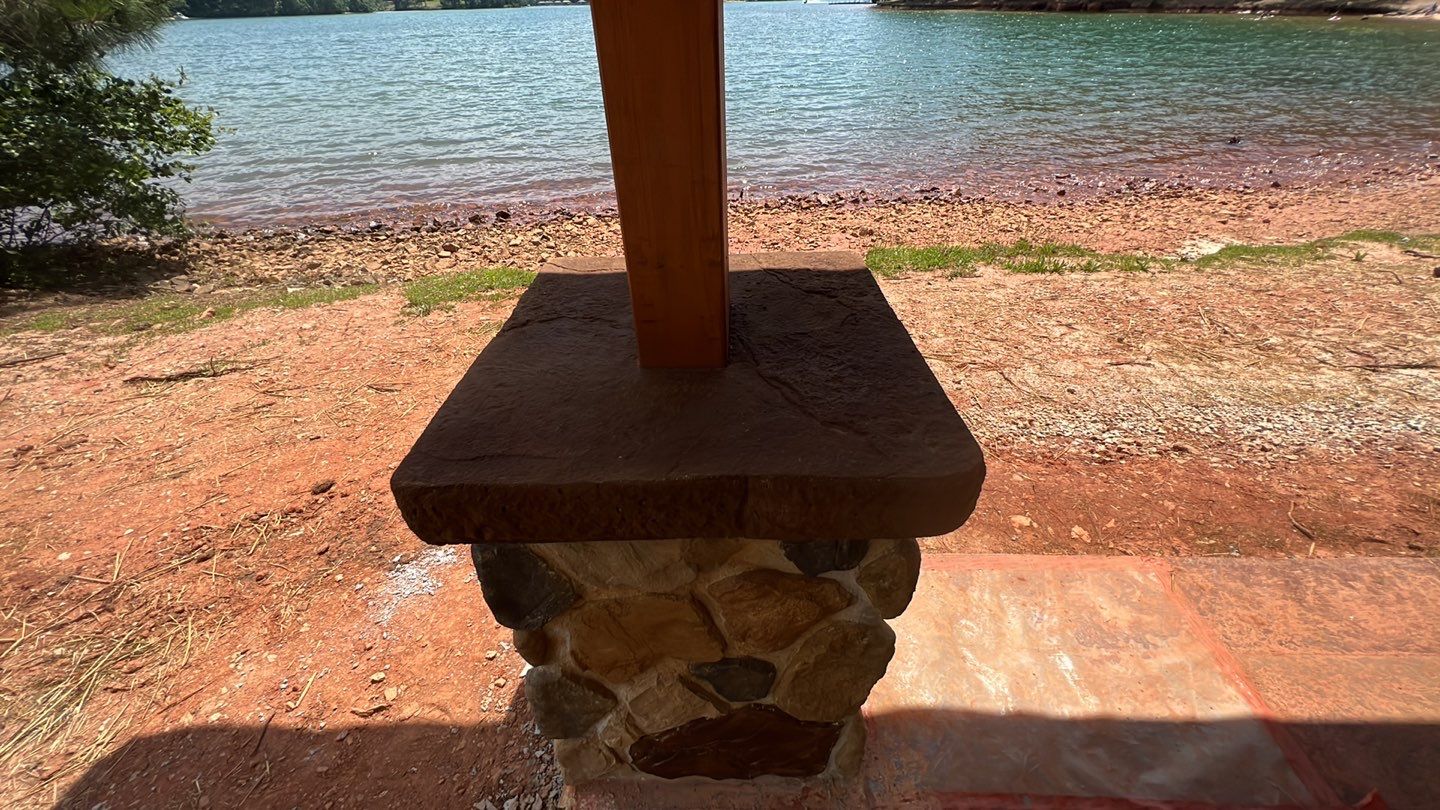 Stamped Concrete Pavilion Slab by Xtreme Concrete Services