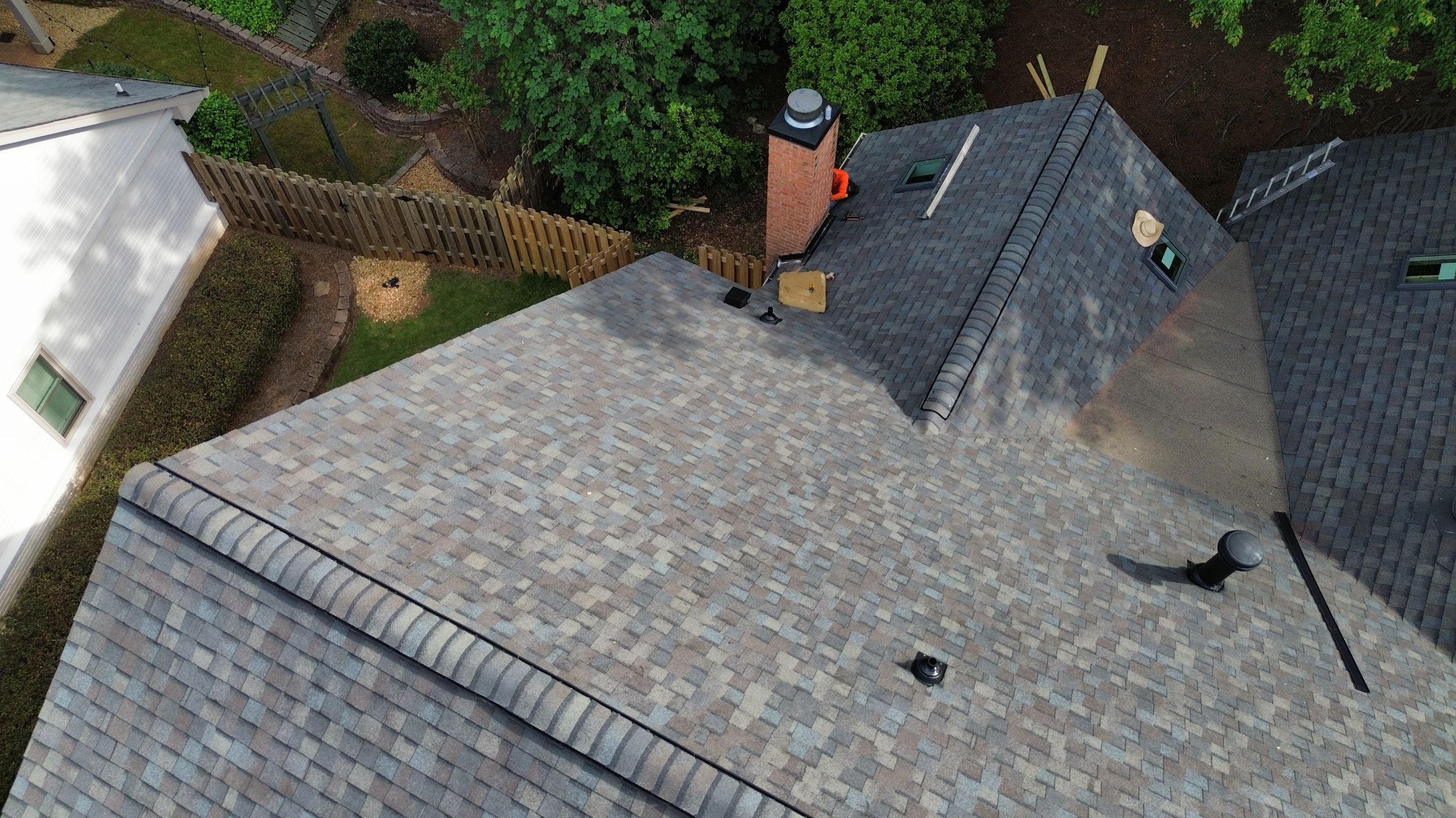 Roswell, GA Roof Replacement CertainTeed Landmark Driftwood by Reset Roofing
