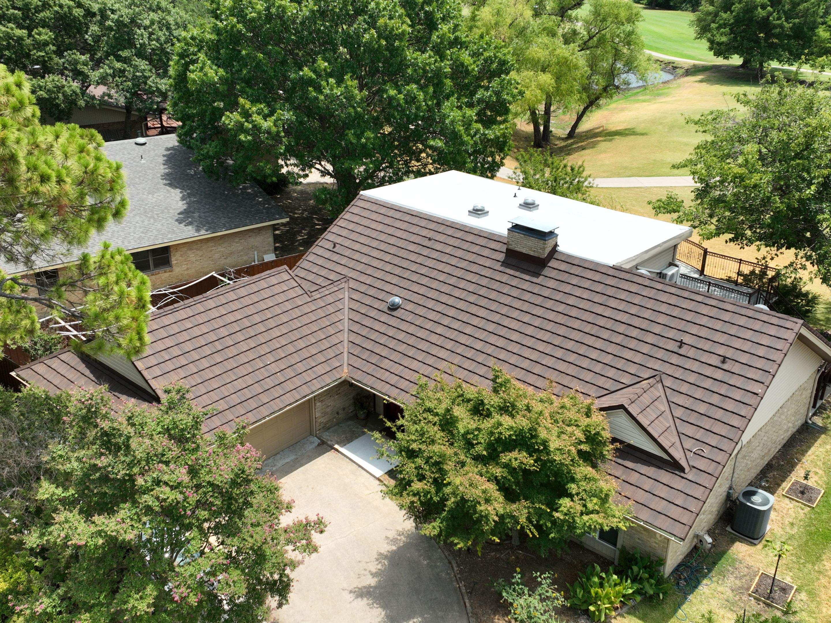 Stone Coated Steel Roof Replacement using Boral Steel by Becker Roofing and Exteriors