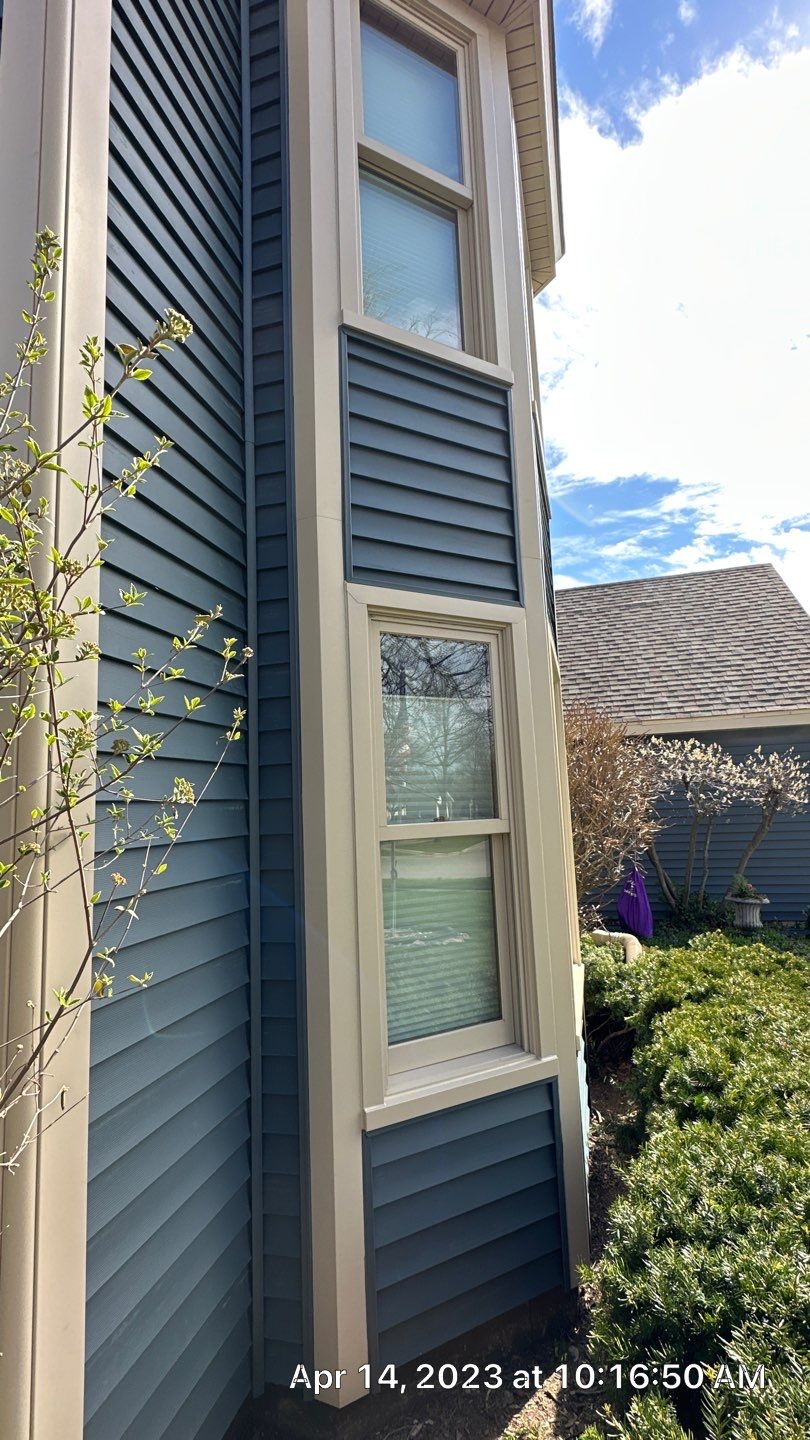 Siding Installation using Alside Charter Oak by Pro Home Services Inc