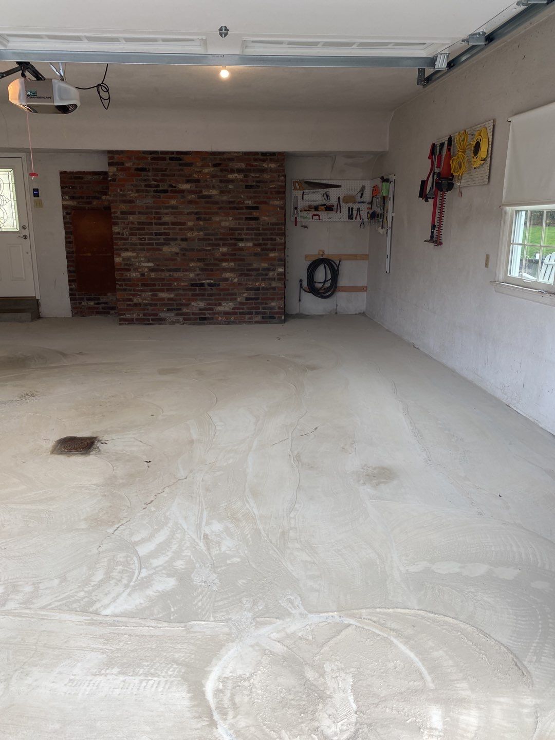 Large Patio + Garage Project in Pittsburgh by Floors in a Day, Inc