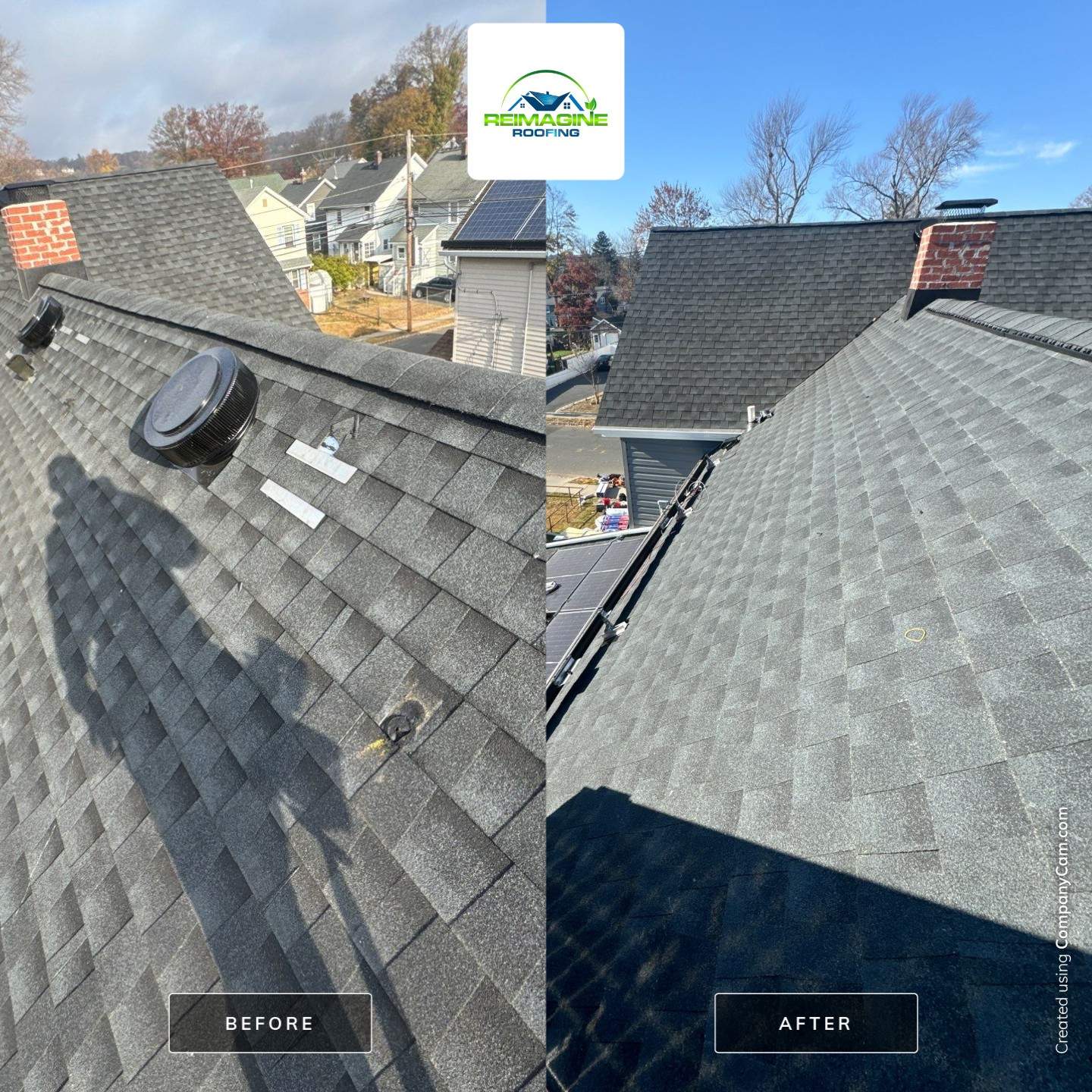 Estate Gray Shingles by Reimagine Roofing