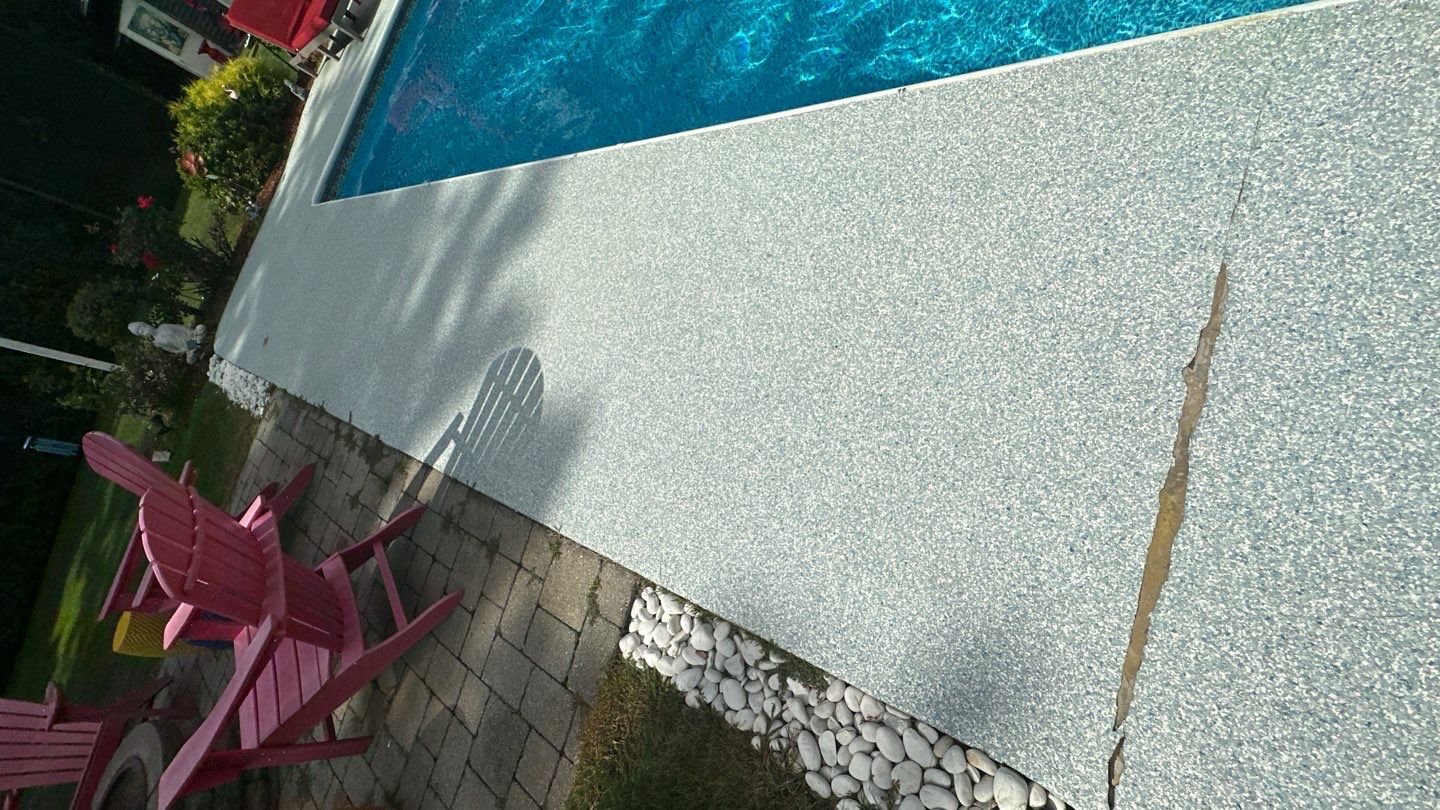 Pool Deck in Worcester, MA by Symphony Concrete Coatings