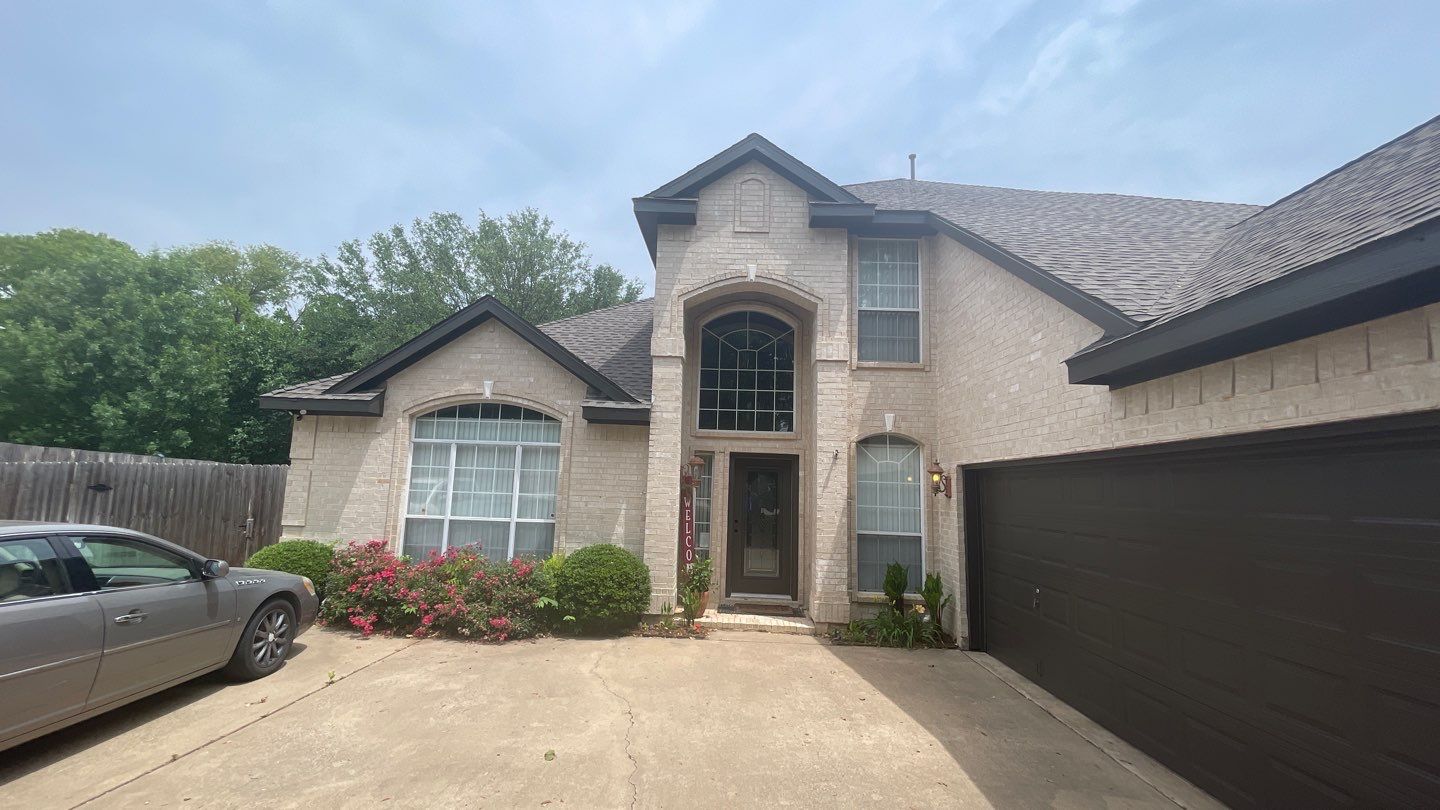 Full Exterior Remodel (Roofing, painting, Gutters) & Interior Damage Repair & Painting by First United Roofing & Construction