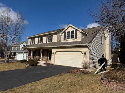 Turtle Shell gutter protection installation in Naperville, IL 60565, photograph 21