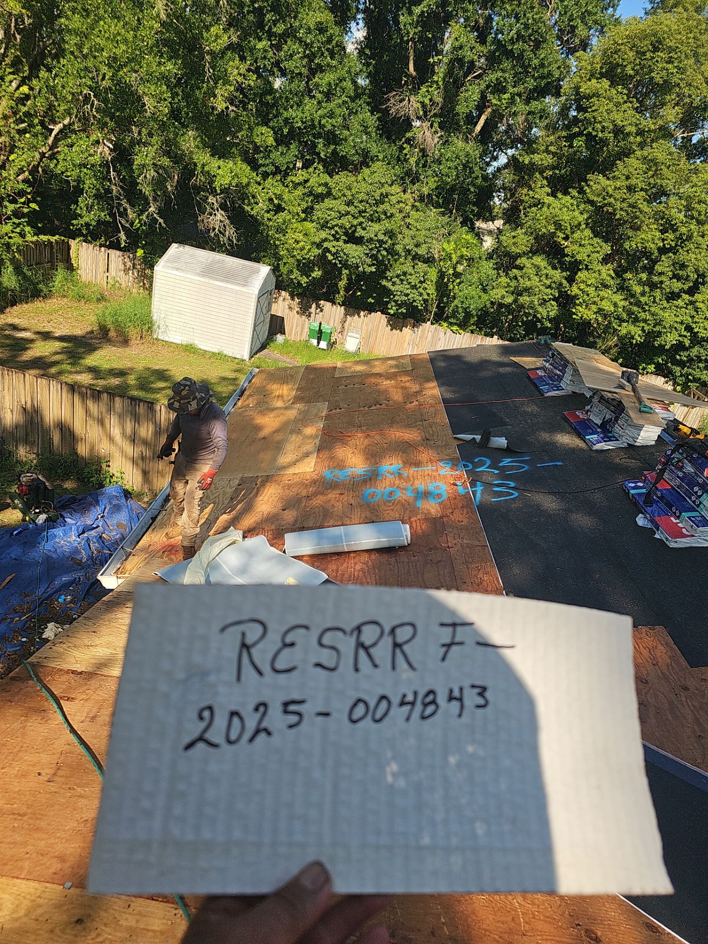 Project in Land O' Lakes 34639 by Mitchell Roofing Company LLC 