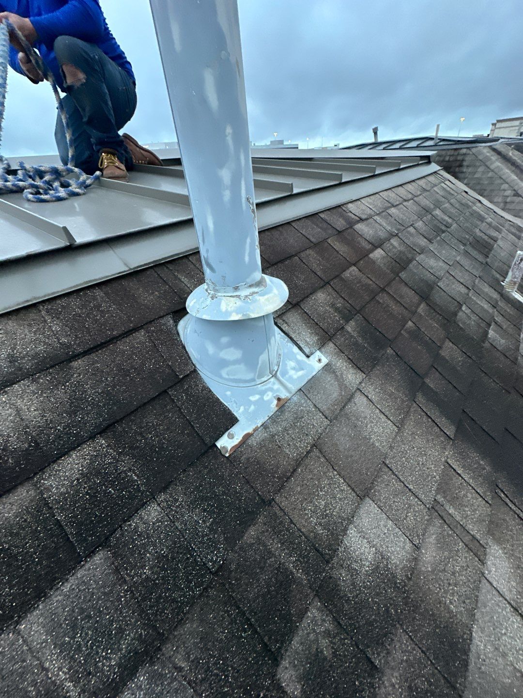 Hail Damage using Owen's Corning Duration (Lifetime) Shingles by Roof Repair Services LLC