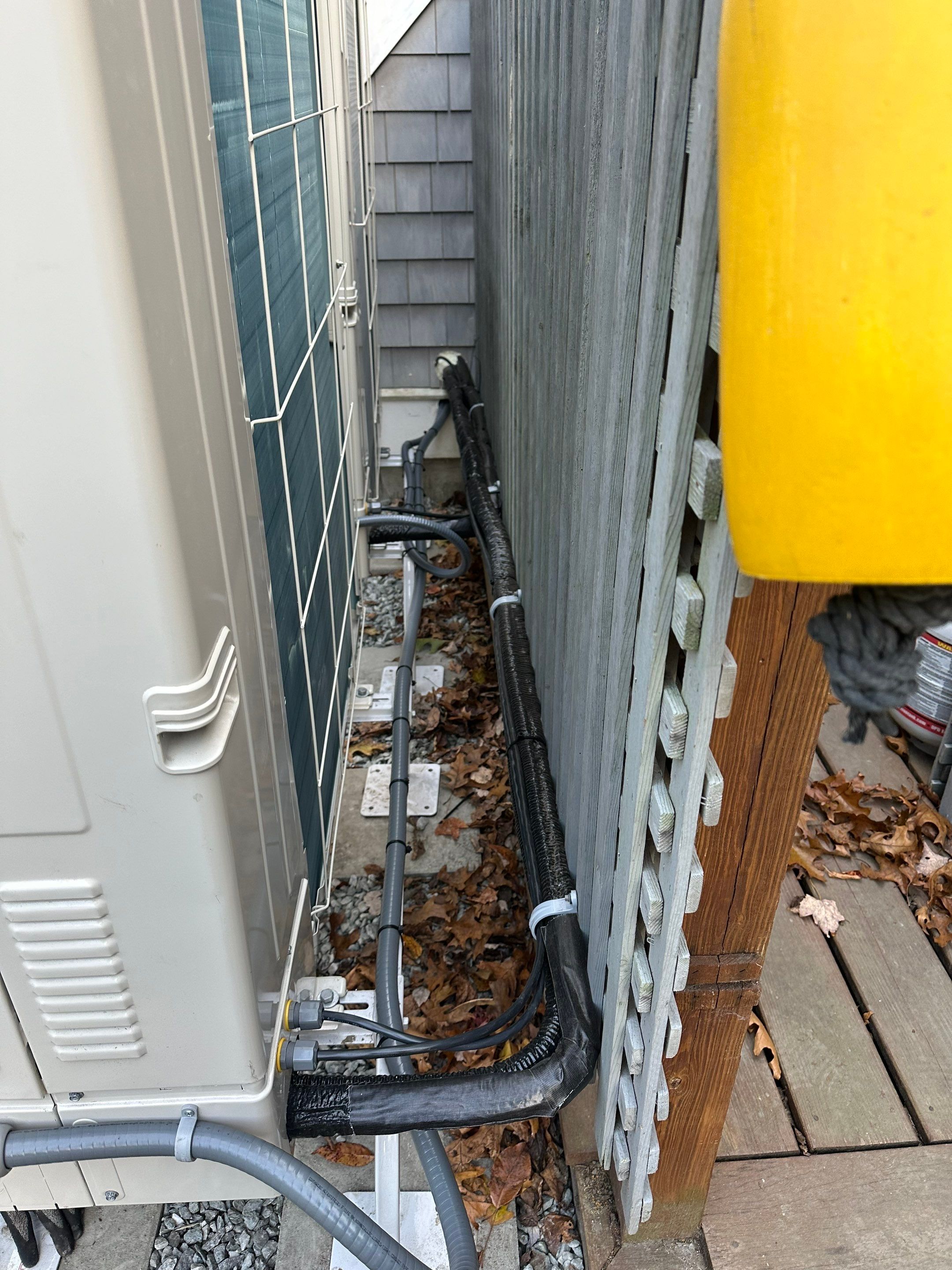Heat Pump Installation using Mitsubishi by Ocean State Air Solutions